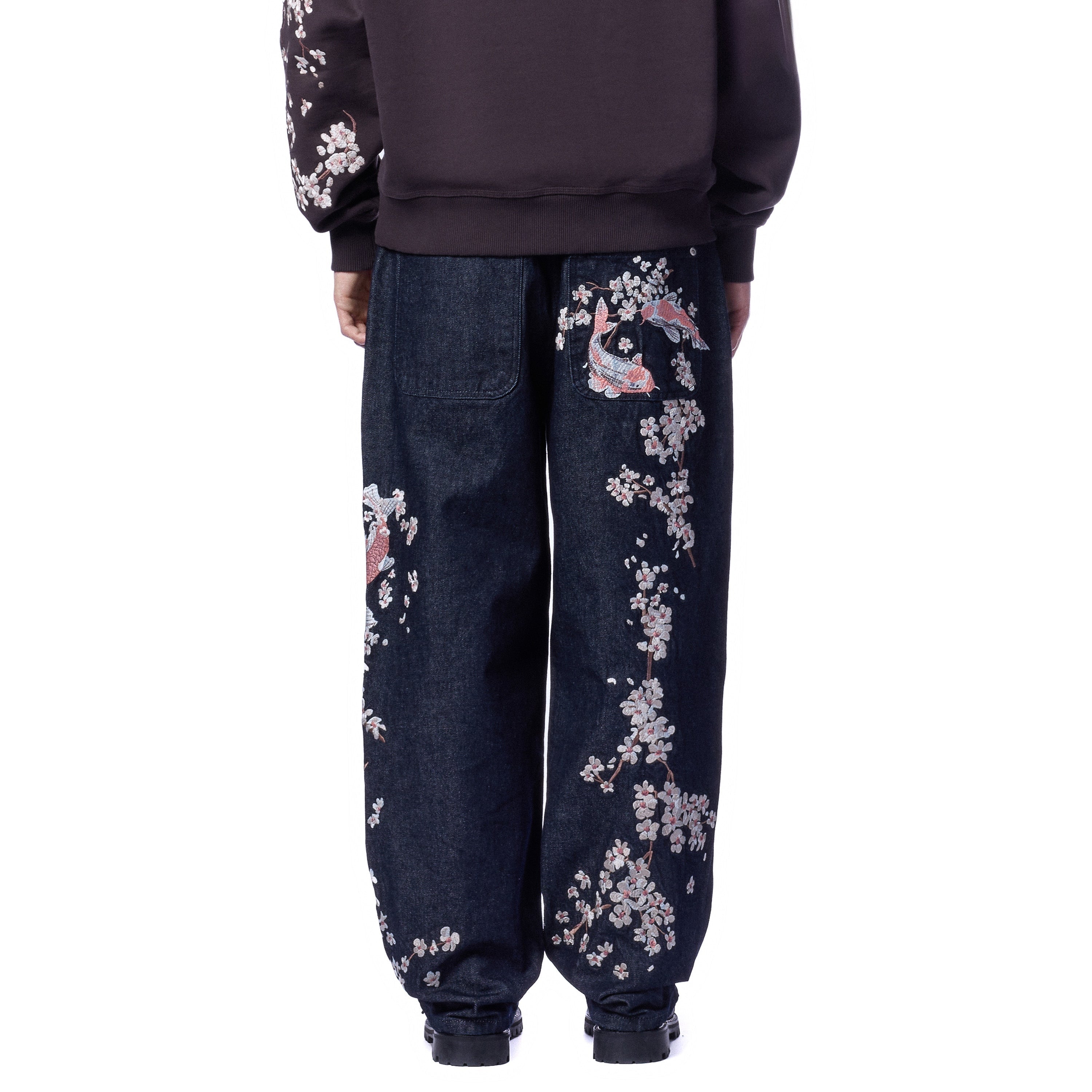 OFFCODE ARCHIVE USA Men's Yakuza V2 Indigo Raw Denim Jeans