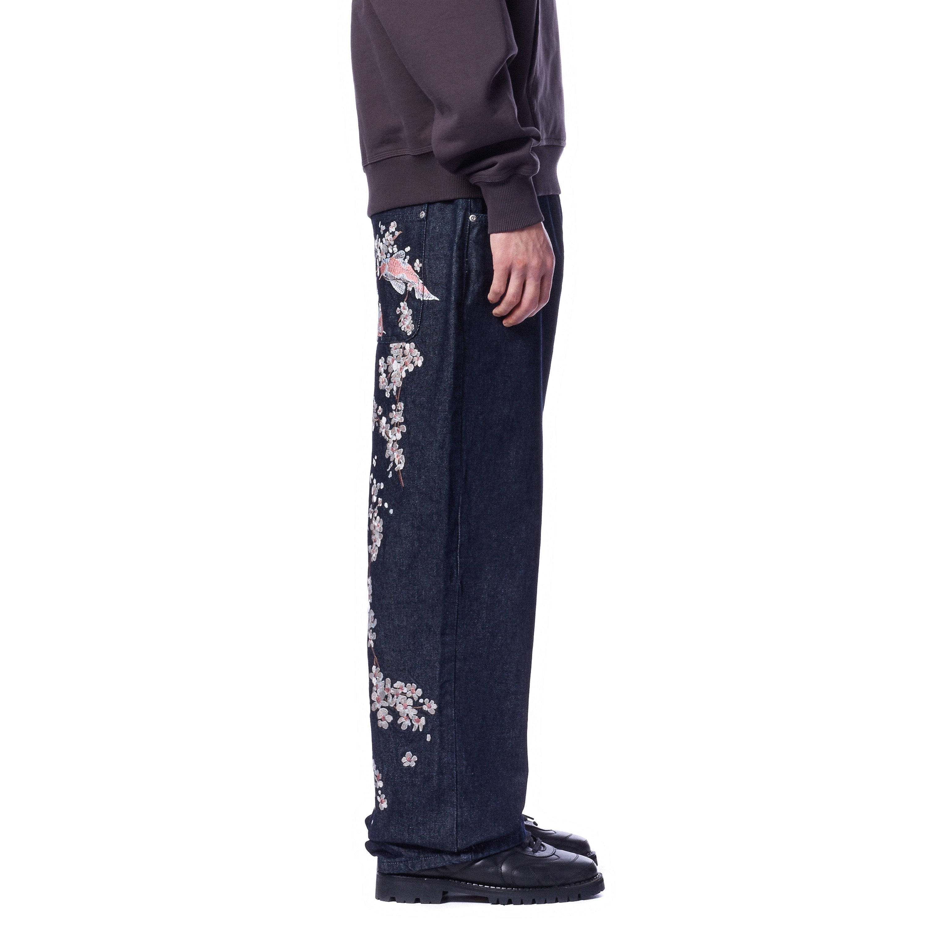 OFFCODE ARCHIVE USA Men's Yakuza V2 Indigo Raw Denim Jeans