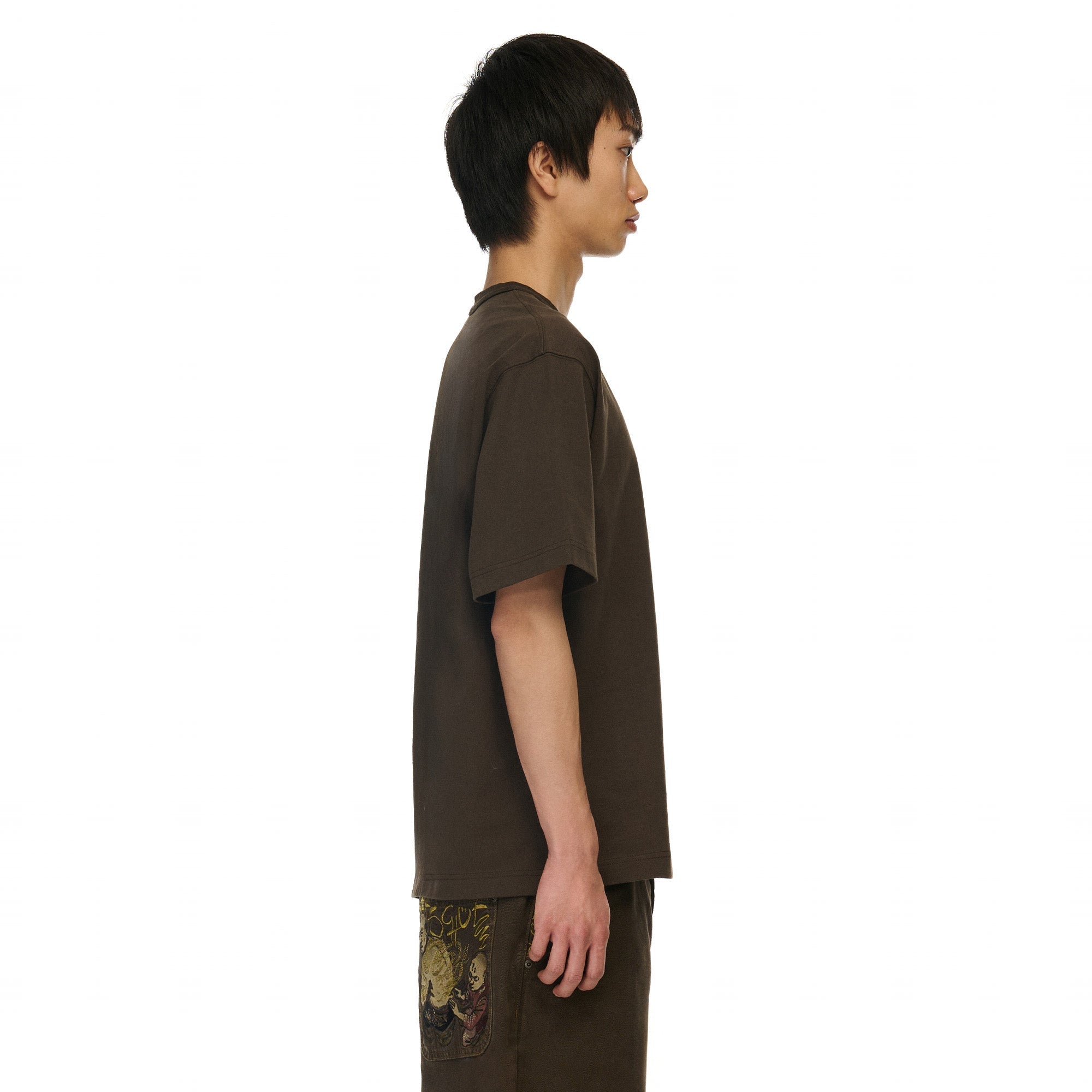 OFFCODE ARCHIVE USA Men's Yakuza T-Shirt Dark Brown