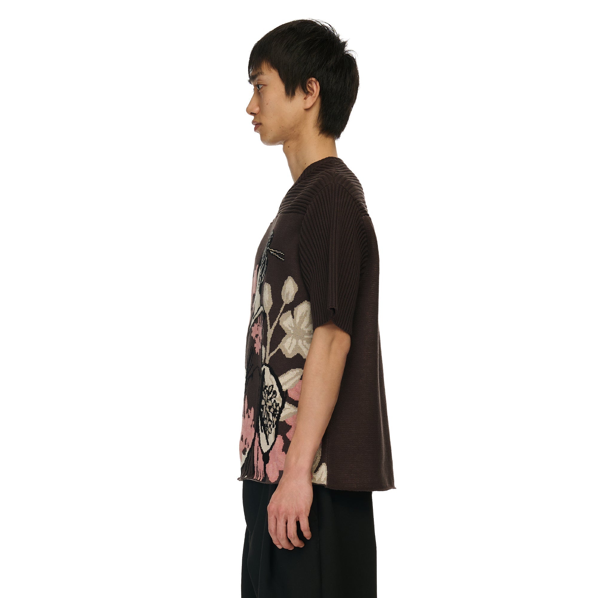 OFFCODE ARCHIVE USA Men's Yakuza V2 Knitted Jersey Brown