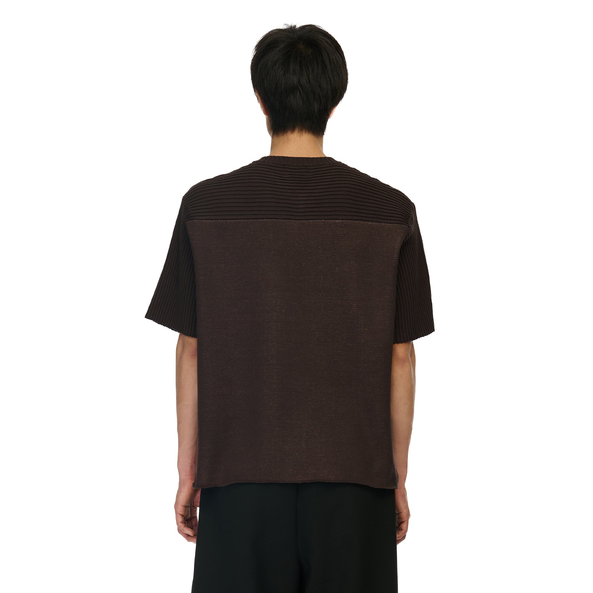 OFFCODE ARCHIVE USA Men's Yakuza V2 Knitted Jersey Brown
