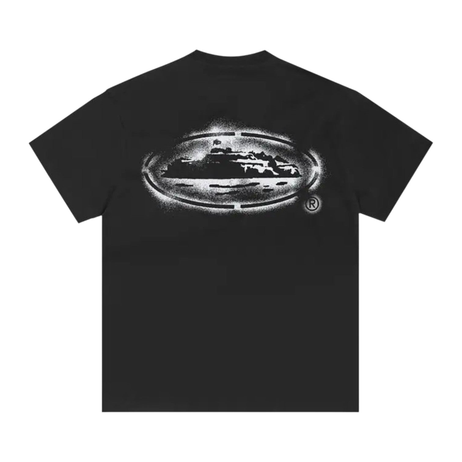 Corteiz Island Stencil Tee *New Blank* 'Black'