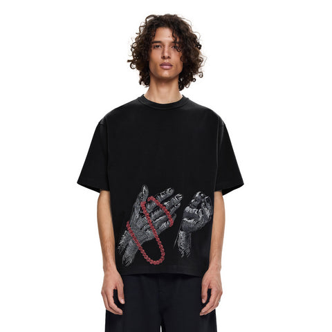 OFFCODE ARCHIVE USA Men's Yasmin V4 T-Shirt Black