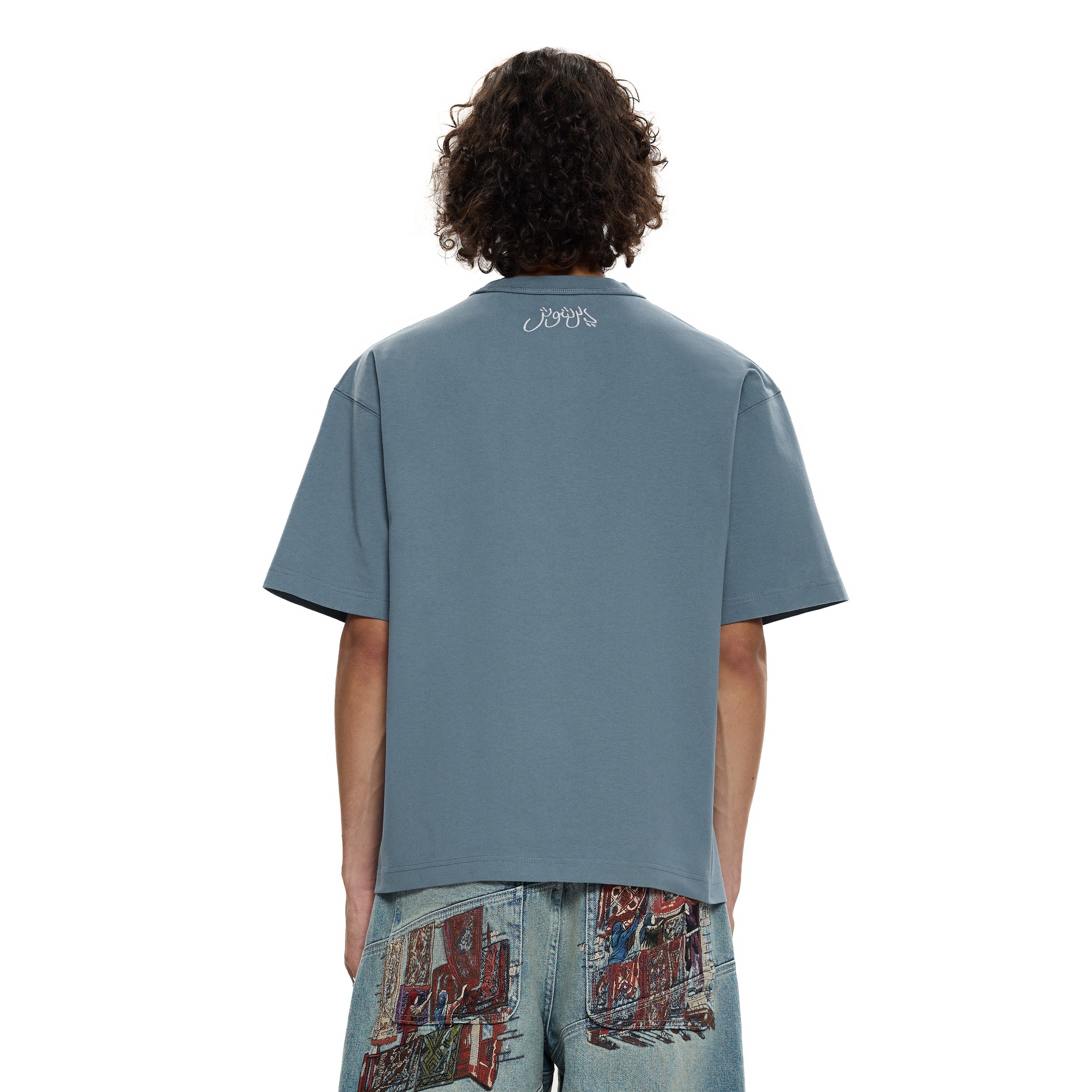 OFFCODE ARCHIVE USA Men's Yasmin V4 T-Shirt Blue