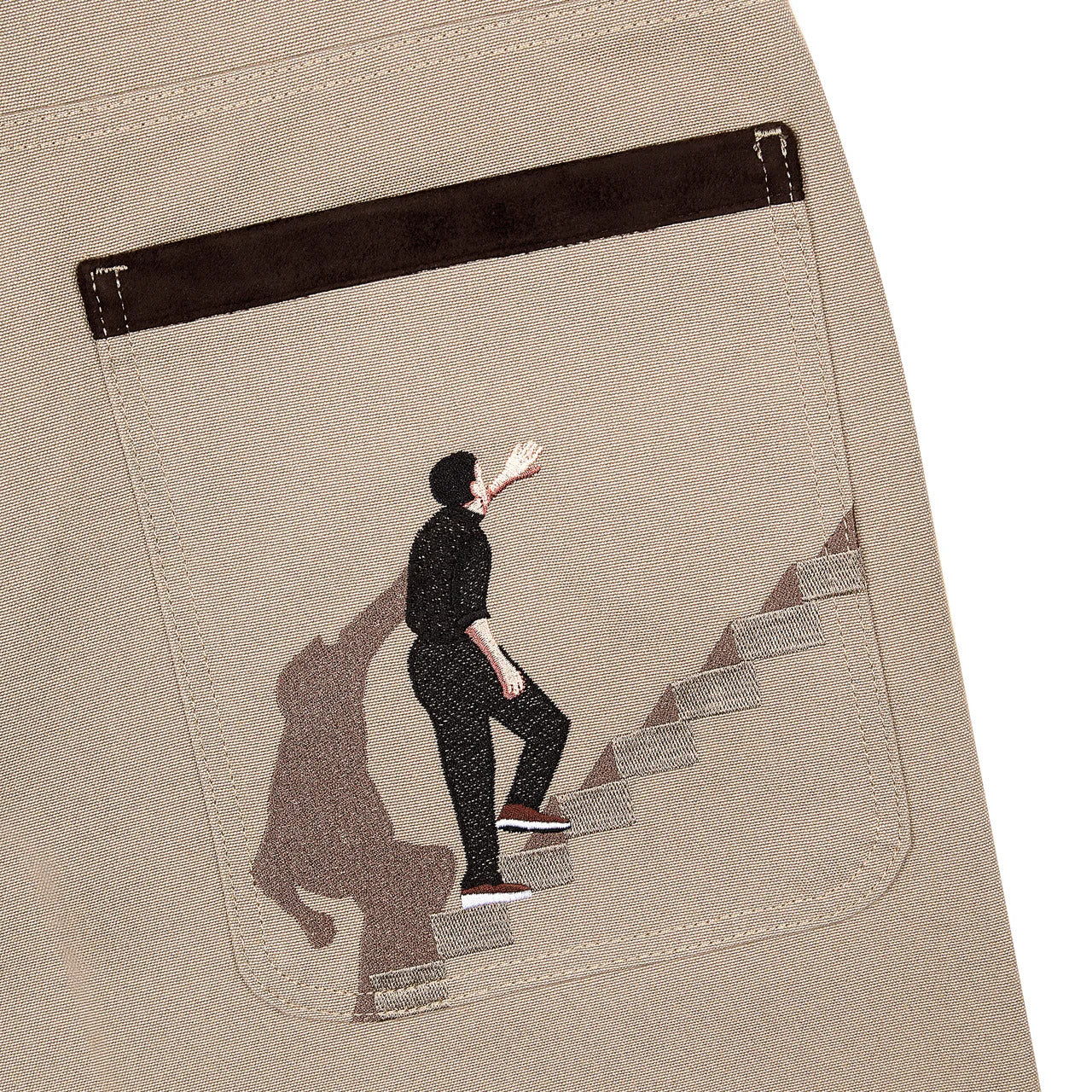 OFFCODE ARCHIVE USA Men's On Air Shorts Beige