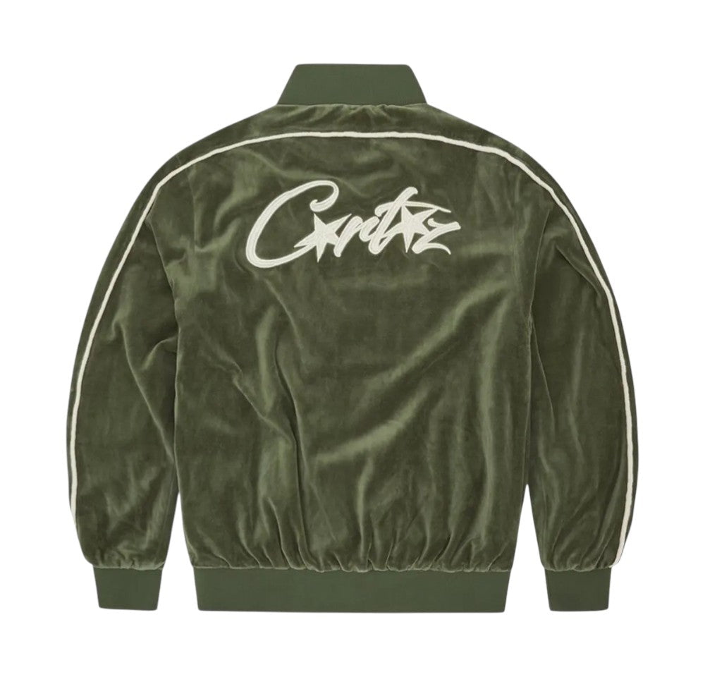 Men's VVS Velour Jacket Green