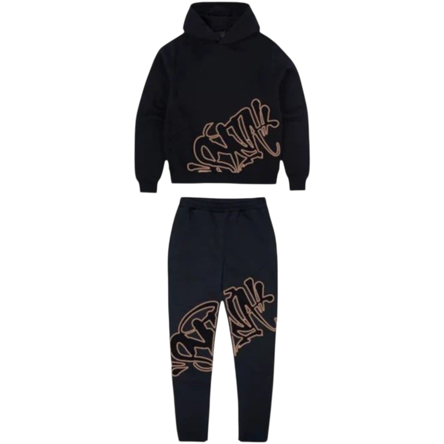 OFFCODE ARCHIVE USA Men's Syna World Can't Rush Greatness Slice Tracksuit Black Rose Gold