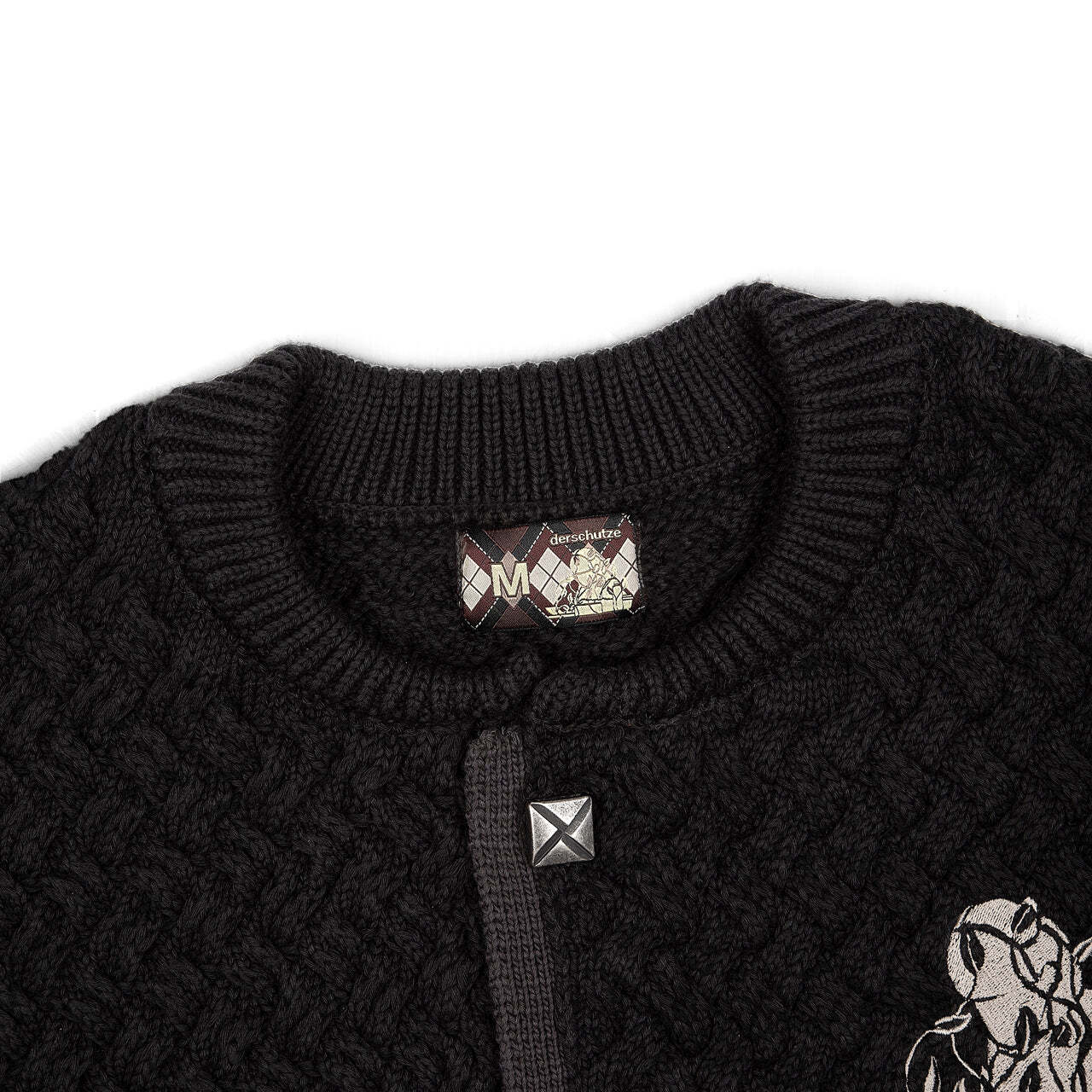 OFFCODE ARCHIVE USA Men's Garden of Eden Cardigan Anthracite