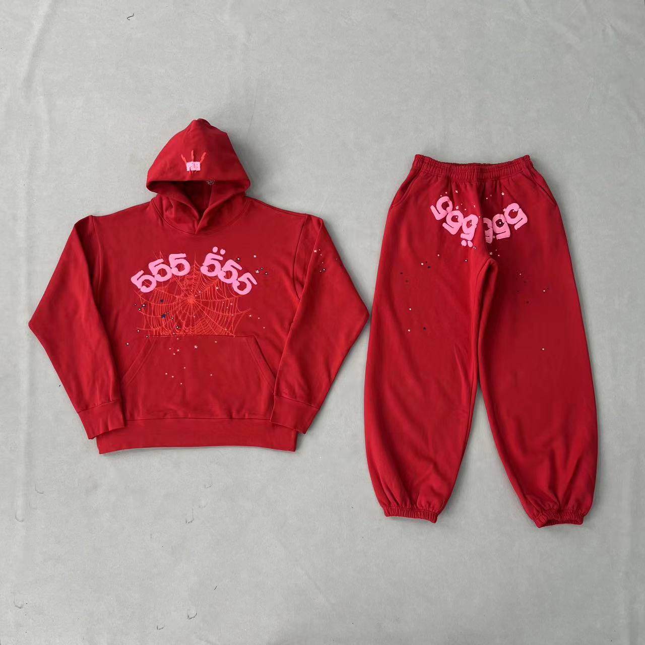 ANGEL KING Hoodie烫钻卫衣 蜘蛛帽衫Young Thug同款