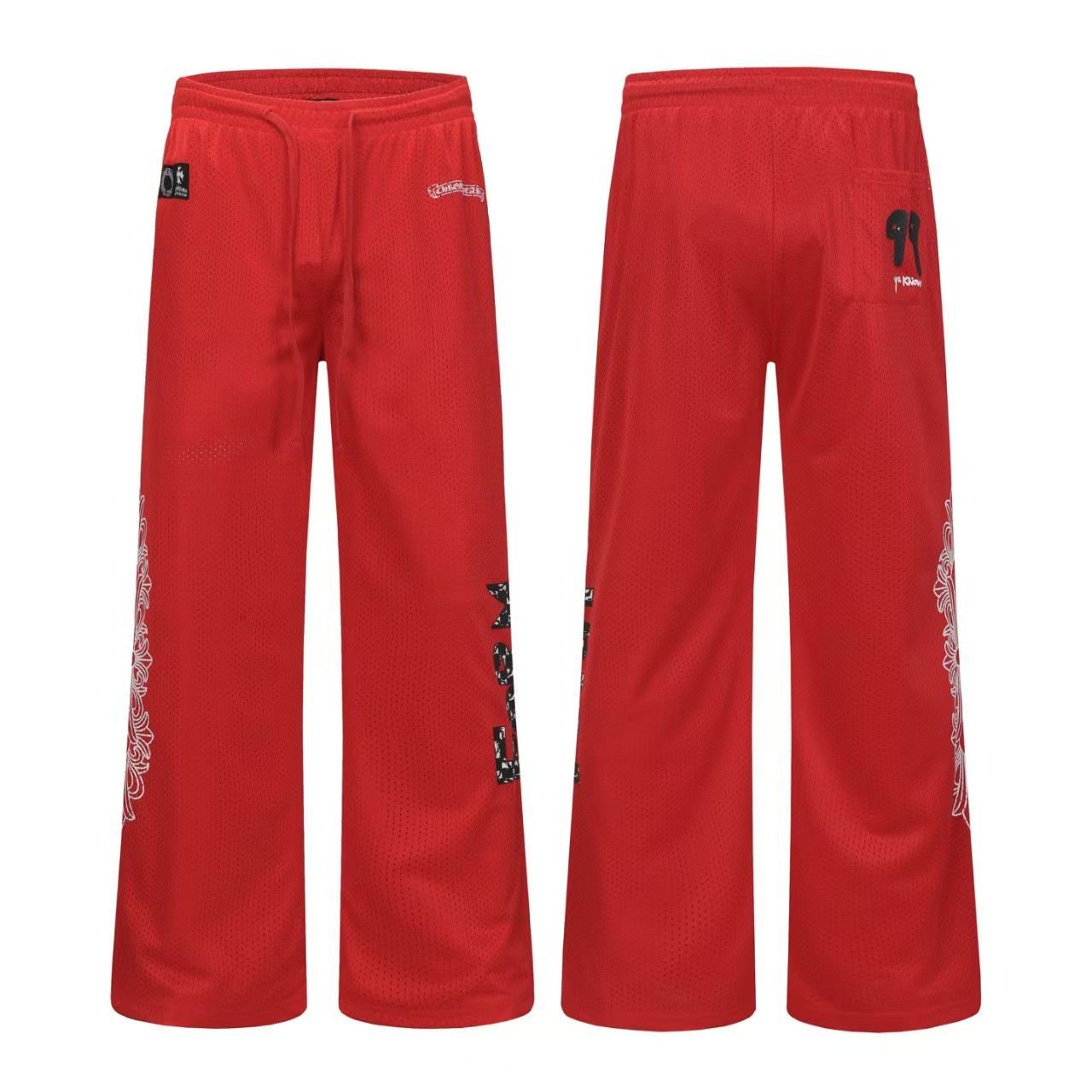 Chrome Hearts Jersey Pants - Red