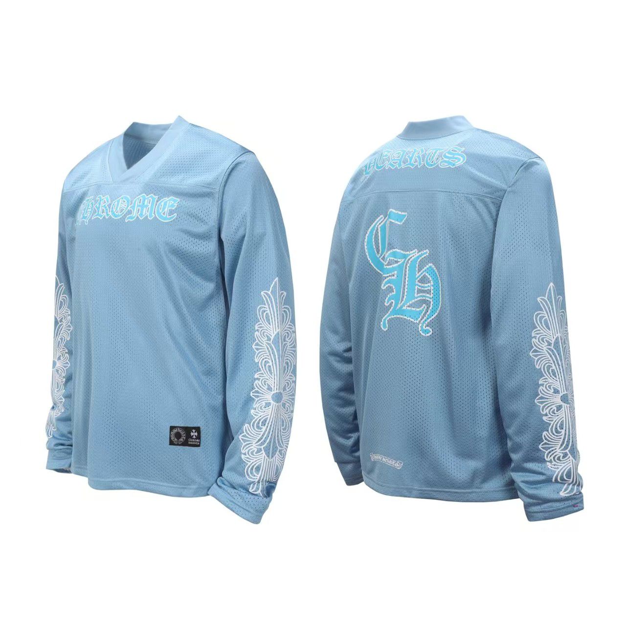 Chrome Hearts Jersey Shirt - Baby Blue