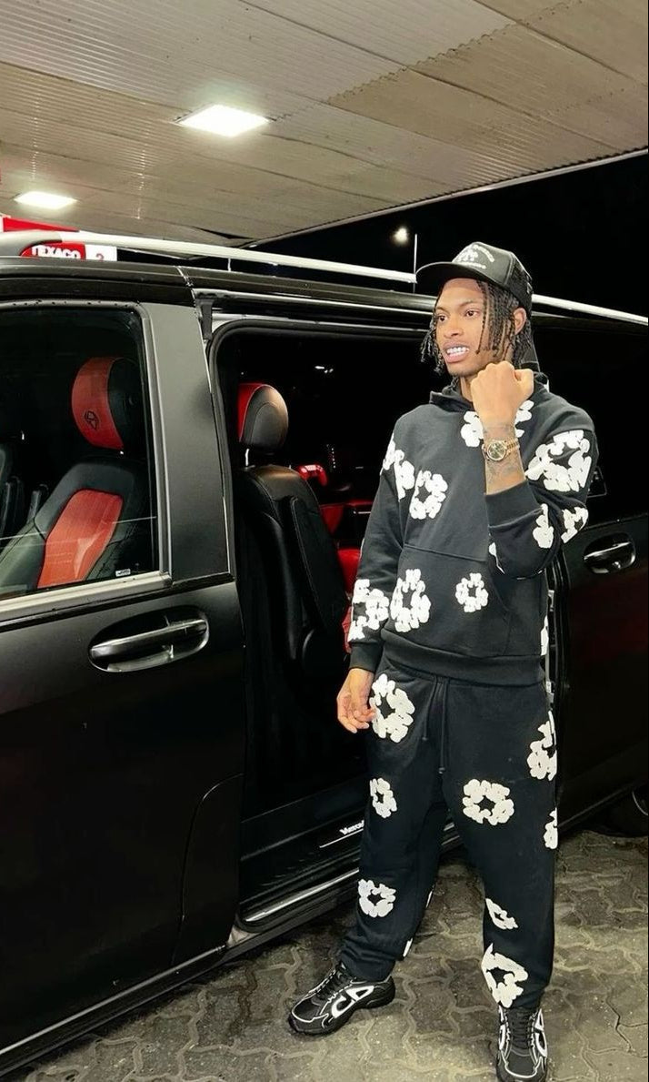 Denim Tears Tracksuit Black/White