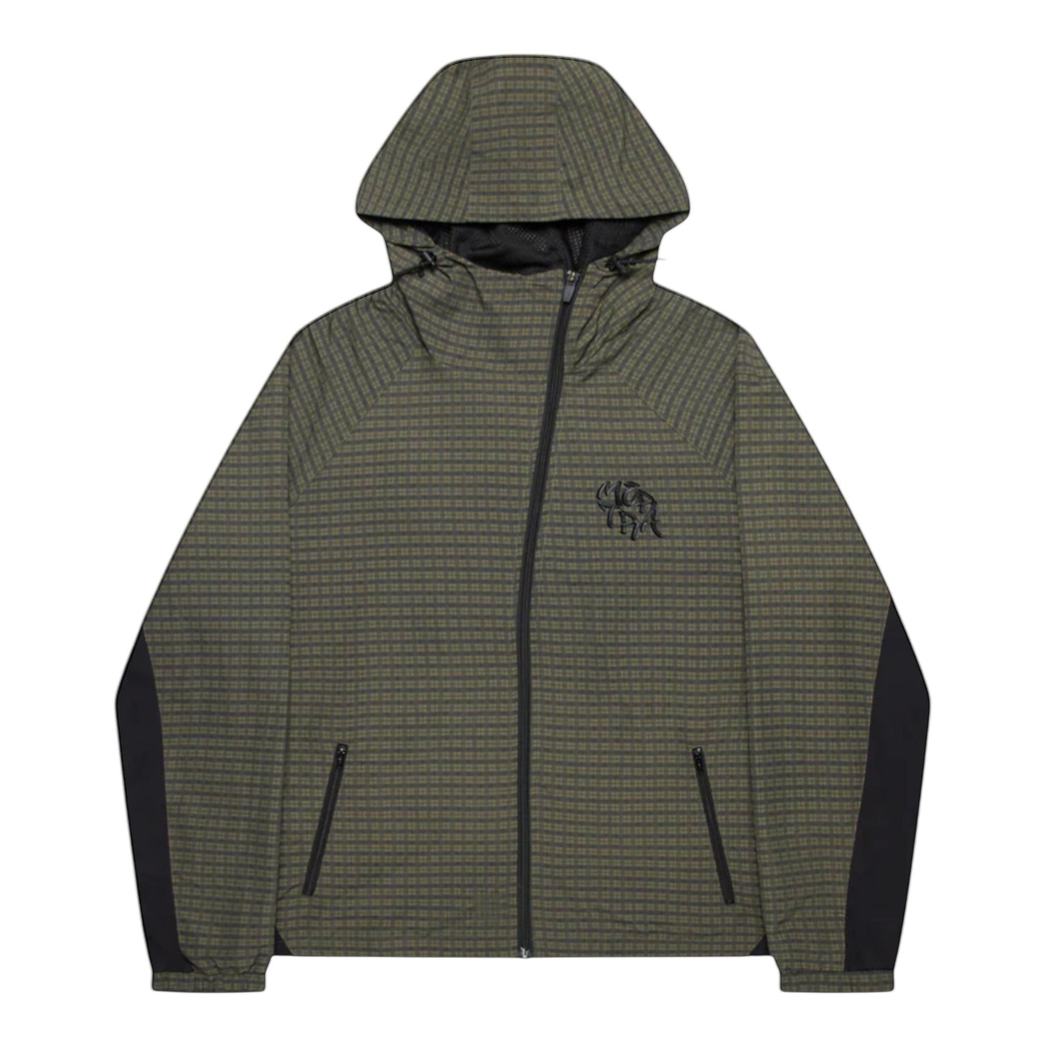 Asymmetrical Plaid Softshell