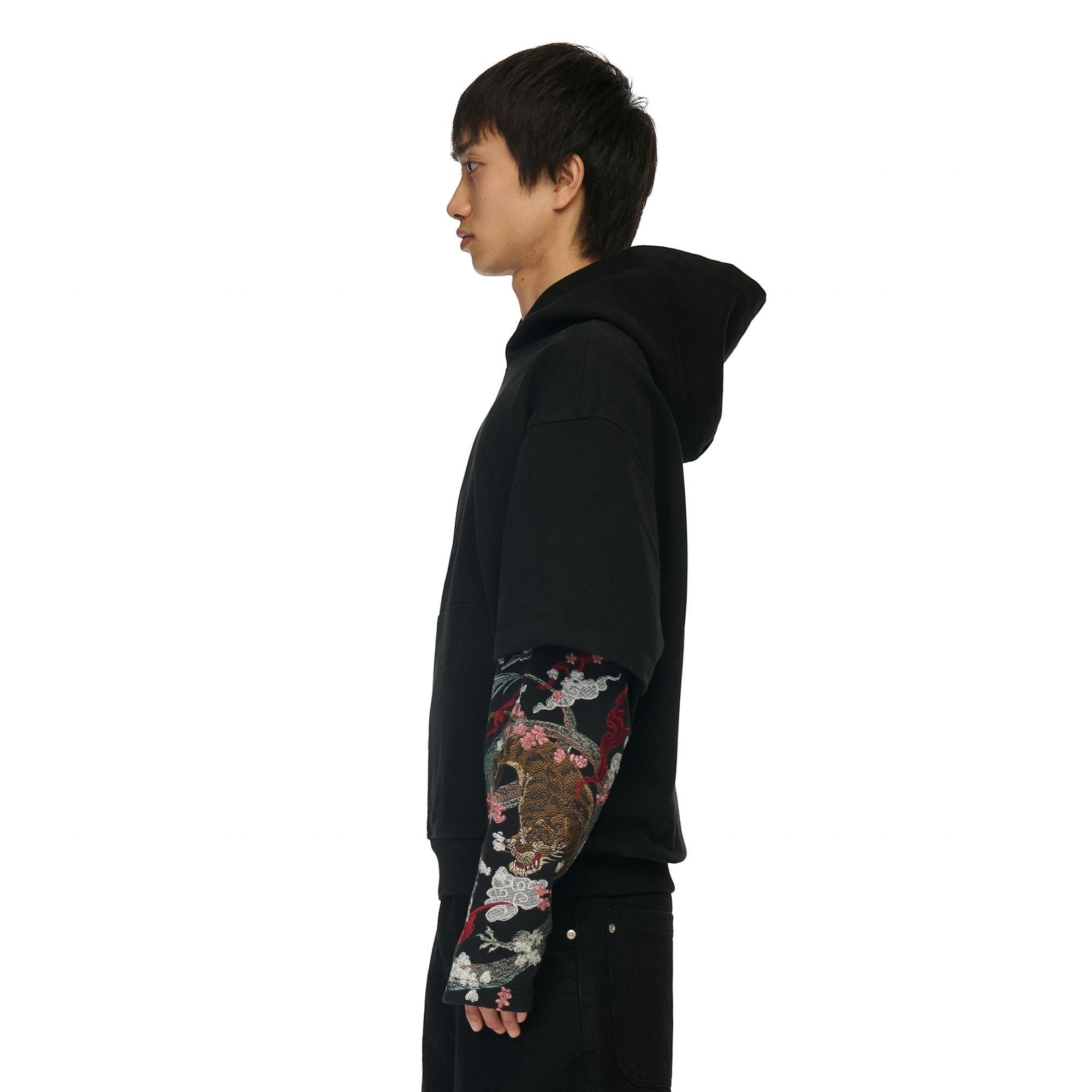 Yakuza Double Sleeve Hoodie