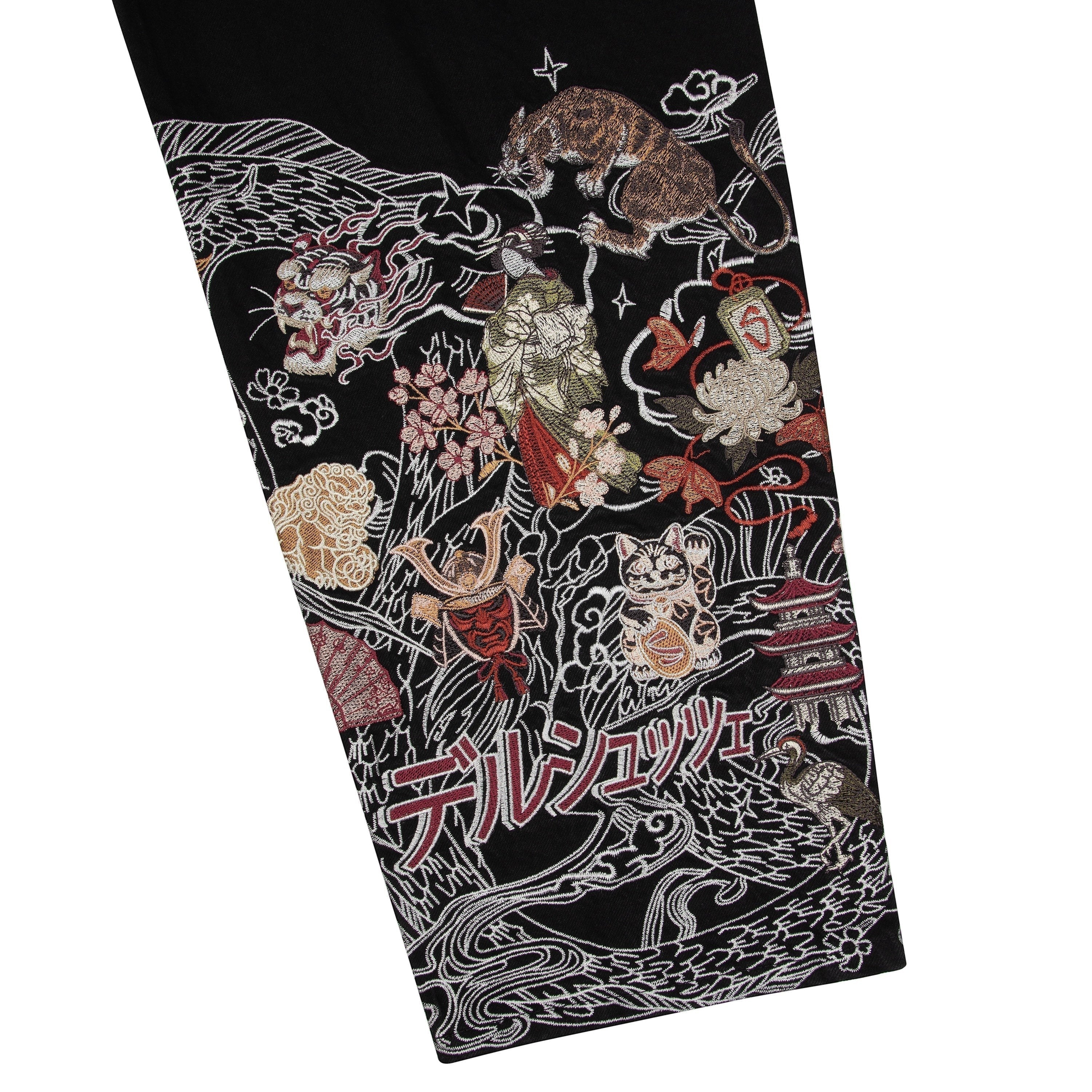 OFFCODE ARCHIVE USA Men's Yakuza Denim Black 02
