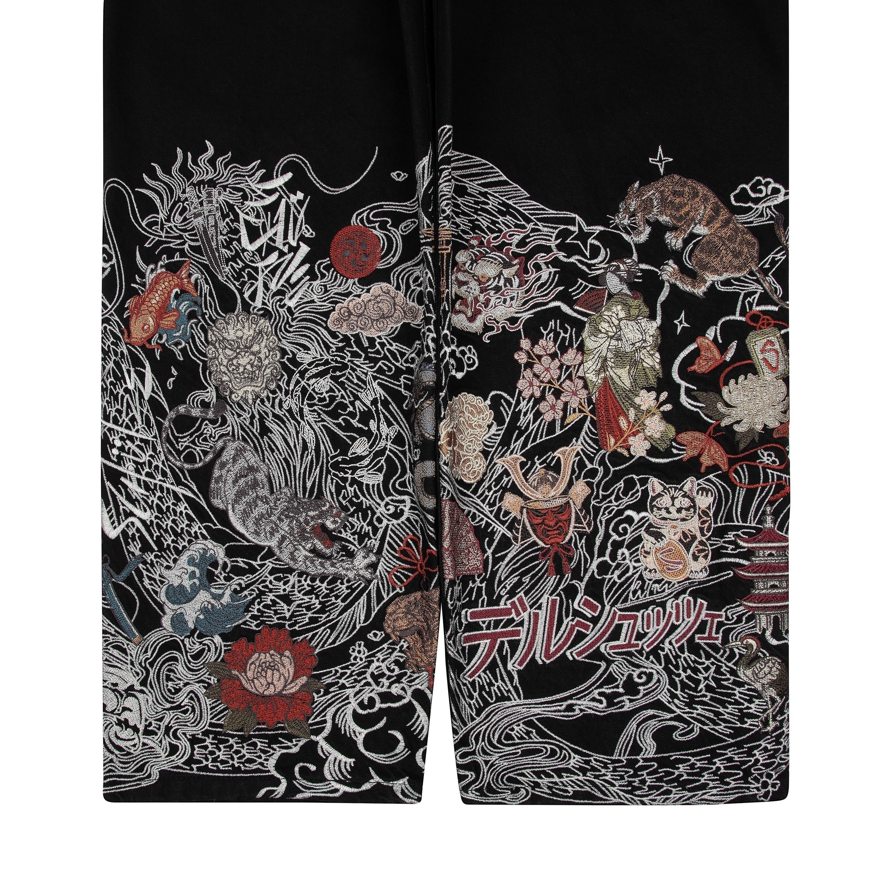 Yakuza Denim Black 02