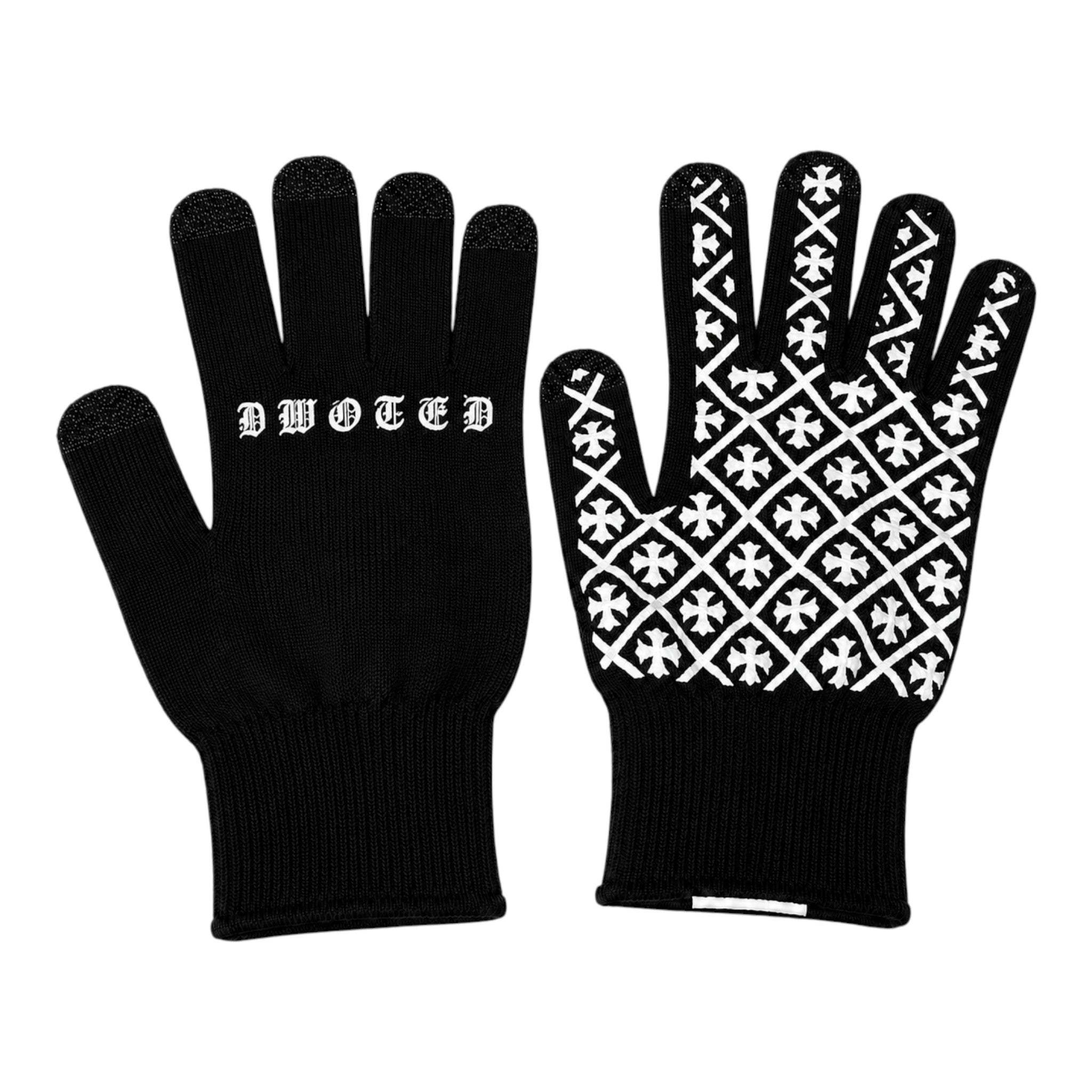 Chrome Hearts "Checkmate" Work Gloves