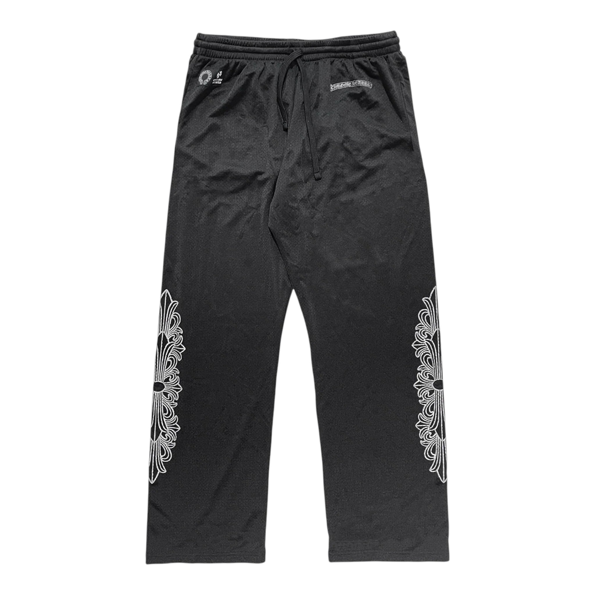 Chrome Hearts Mesh Varsity Black Pants