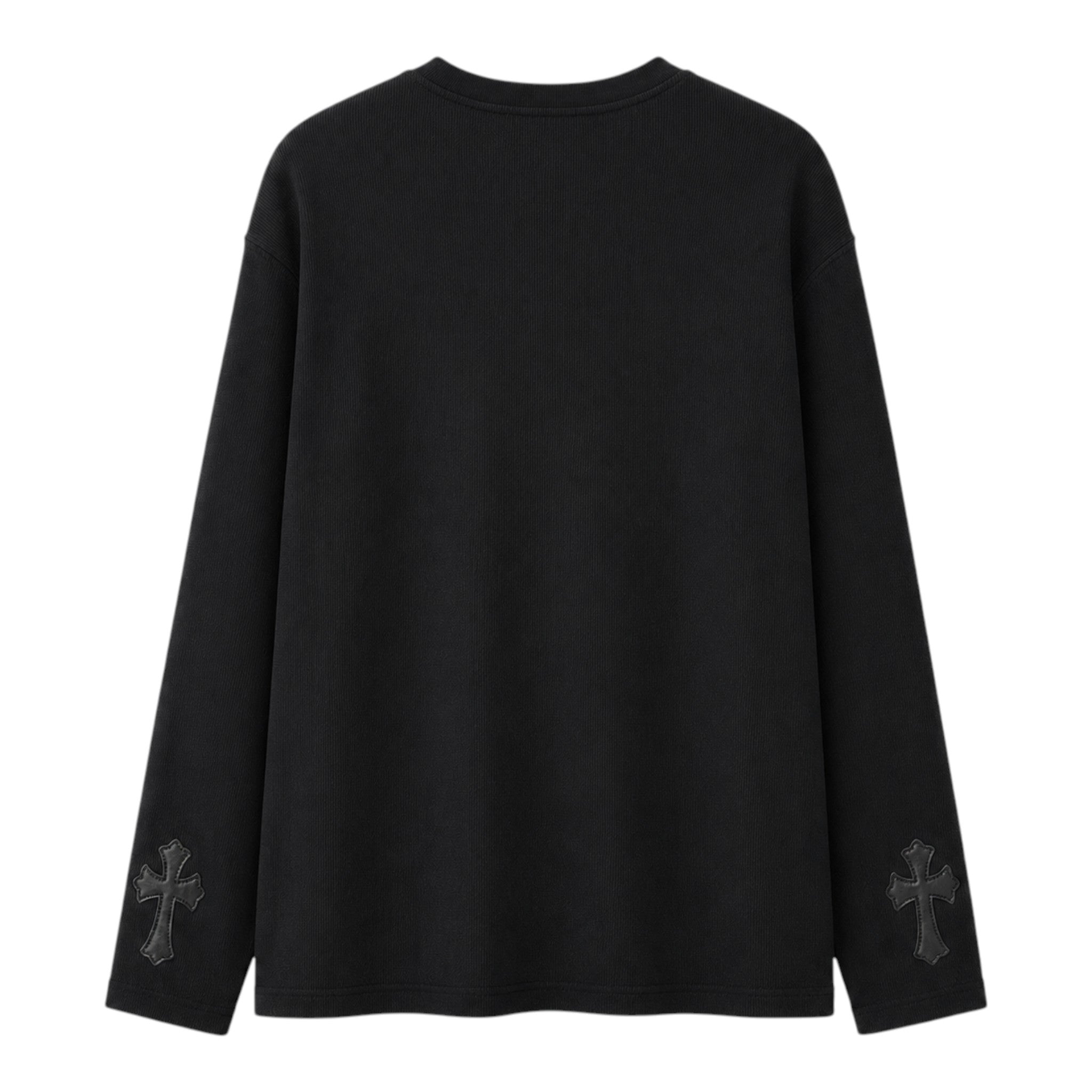 Chrome Hearts Cross Patch Pocket Long Sleeve Thermal T-Shirt
