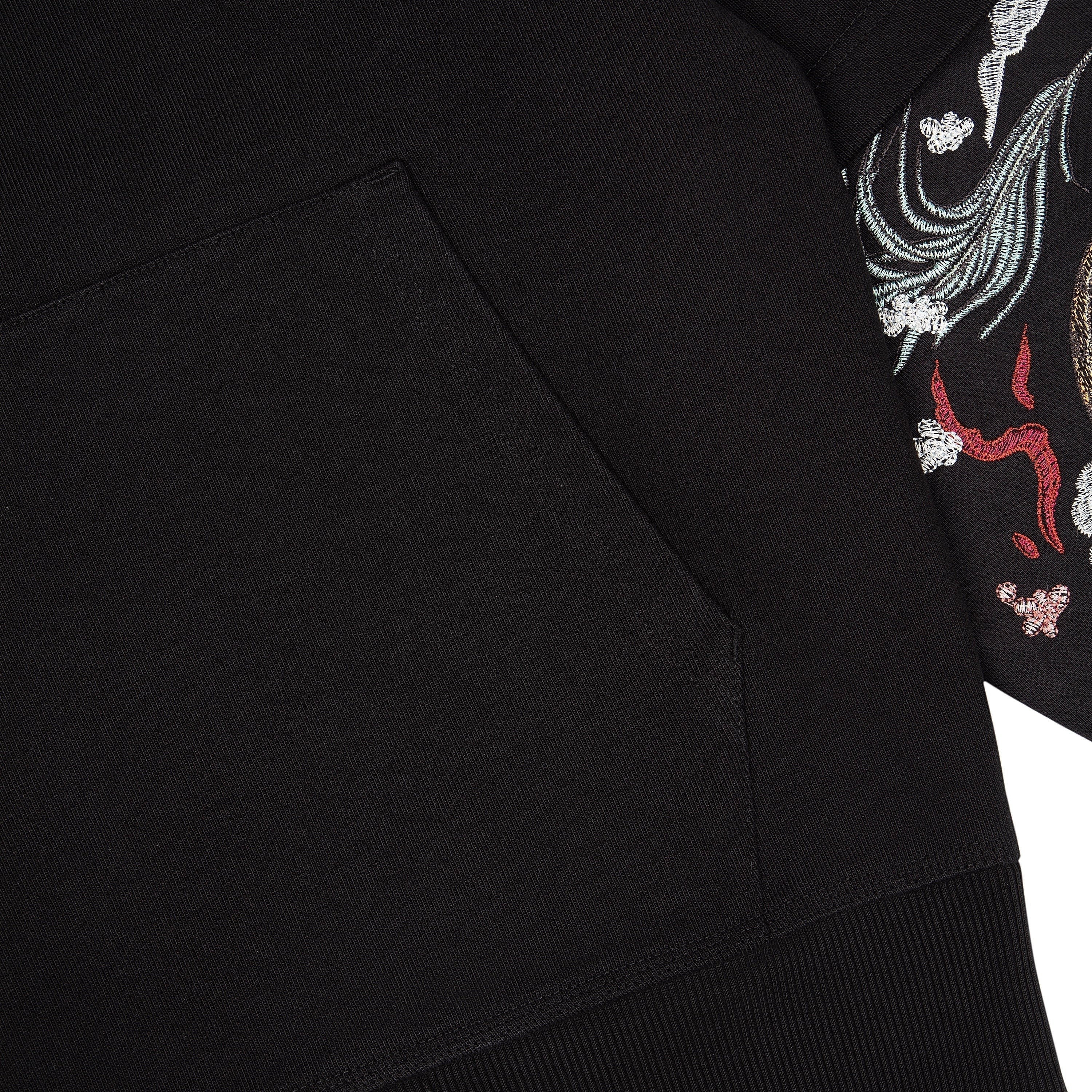 OFFCODE ARCHIVE USA Men's Yakuza Double Sleeve Hoodie Black