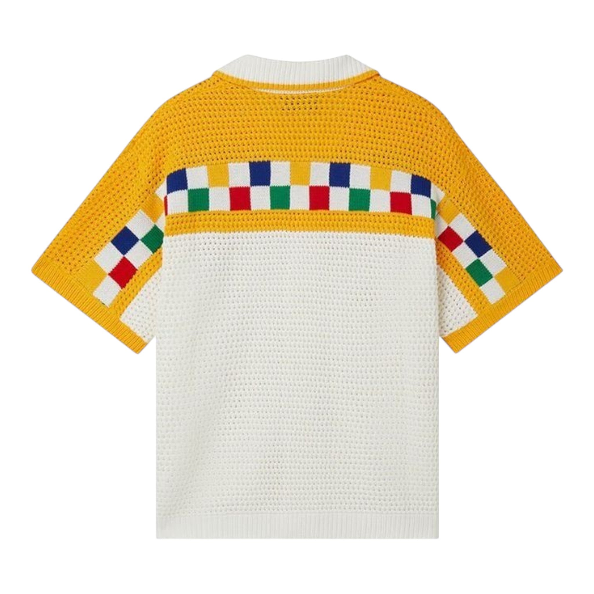 Casablanca Crochet Shirt White/Multicolor