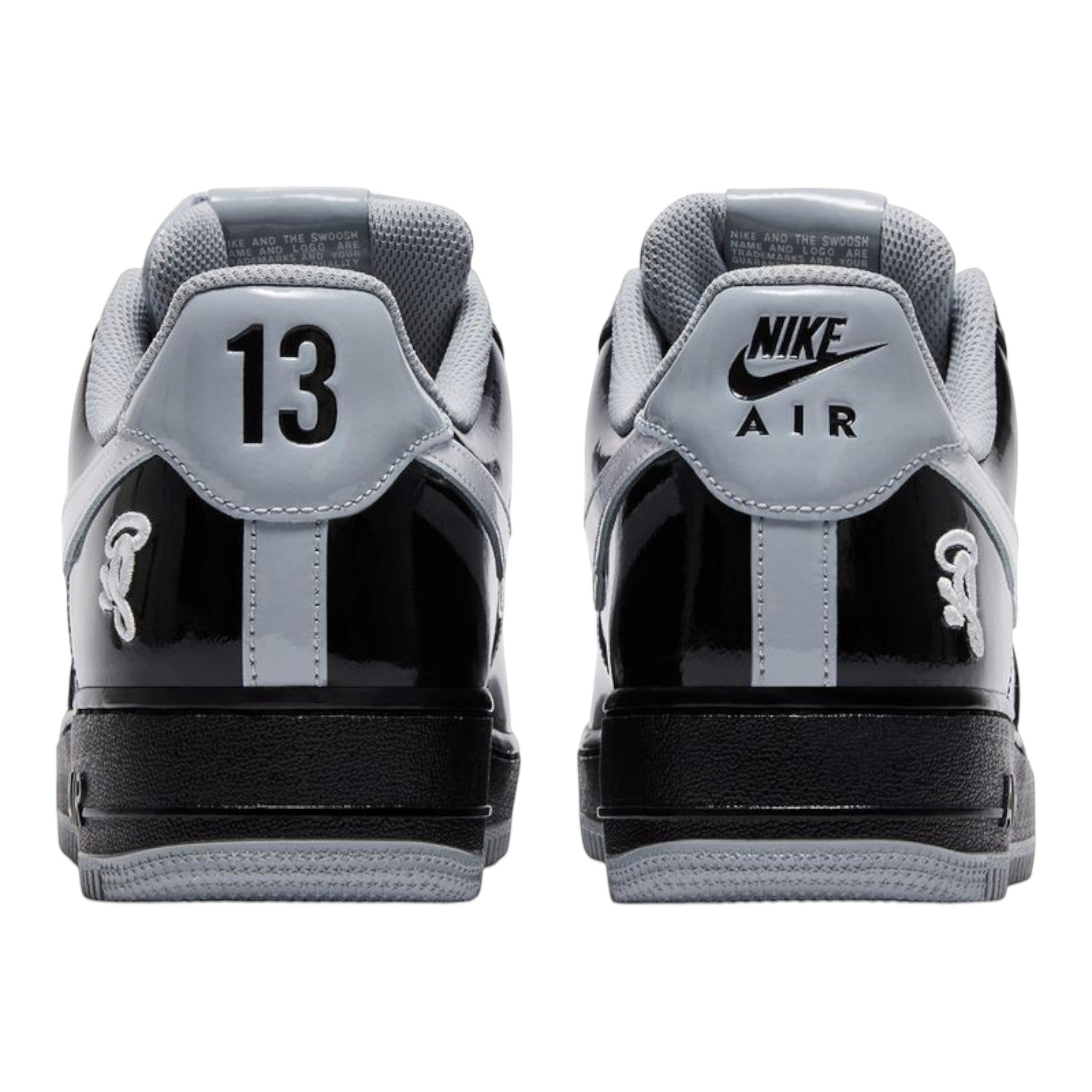 OFFCODE ARCHIVE USA Men's Central Cee x Nike Air Force 1 Low Black White Smoke Grey