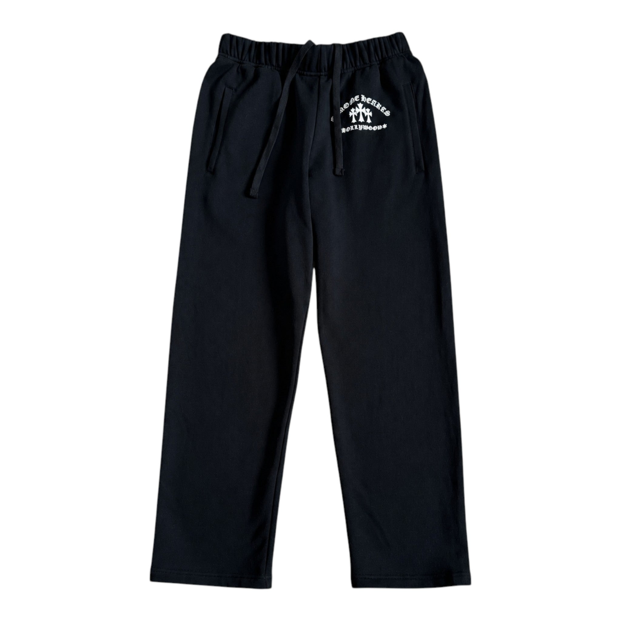 Chrome Hearts King Taco Triple Cross Embroidered Sweatpants