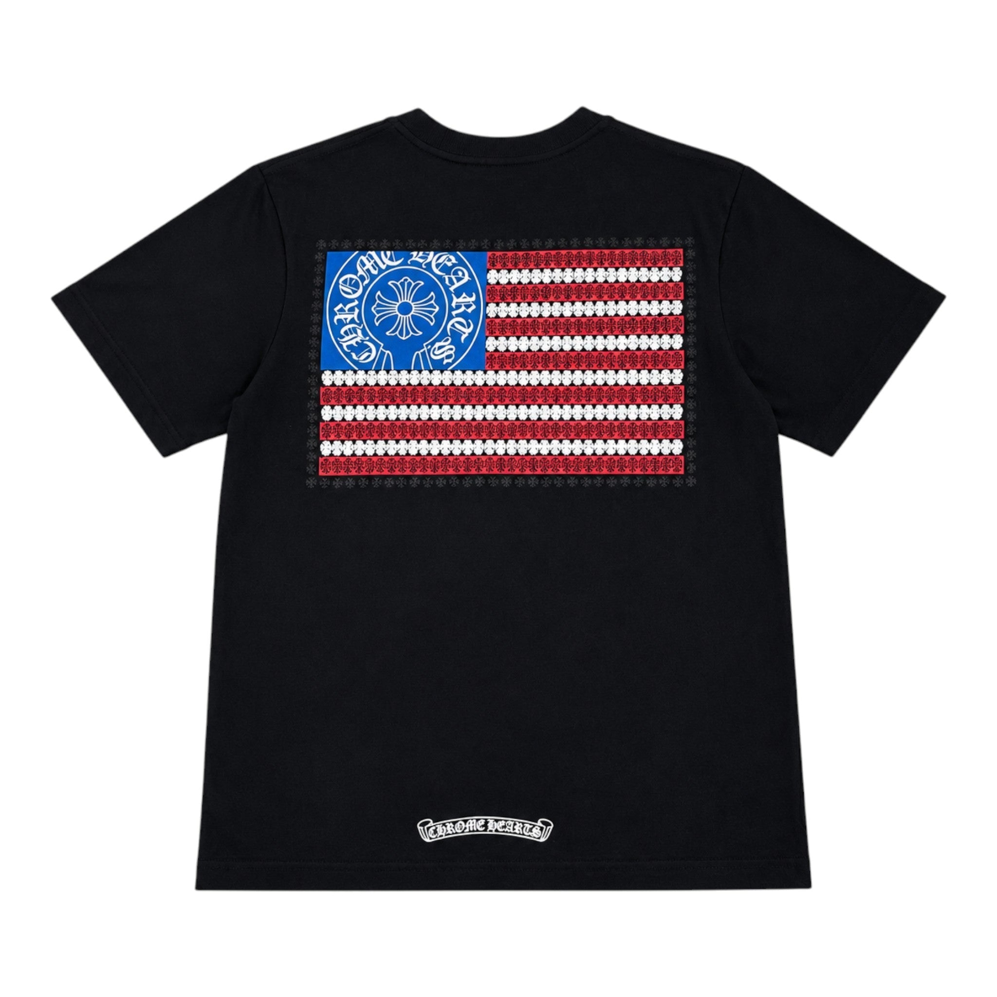 Chrome Hearts American Black Flag T-Shirt