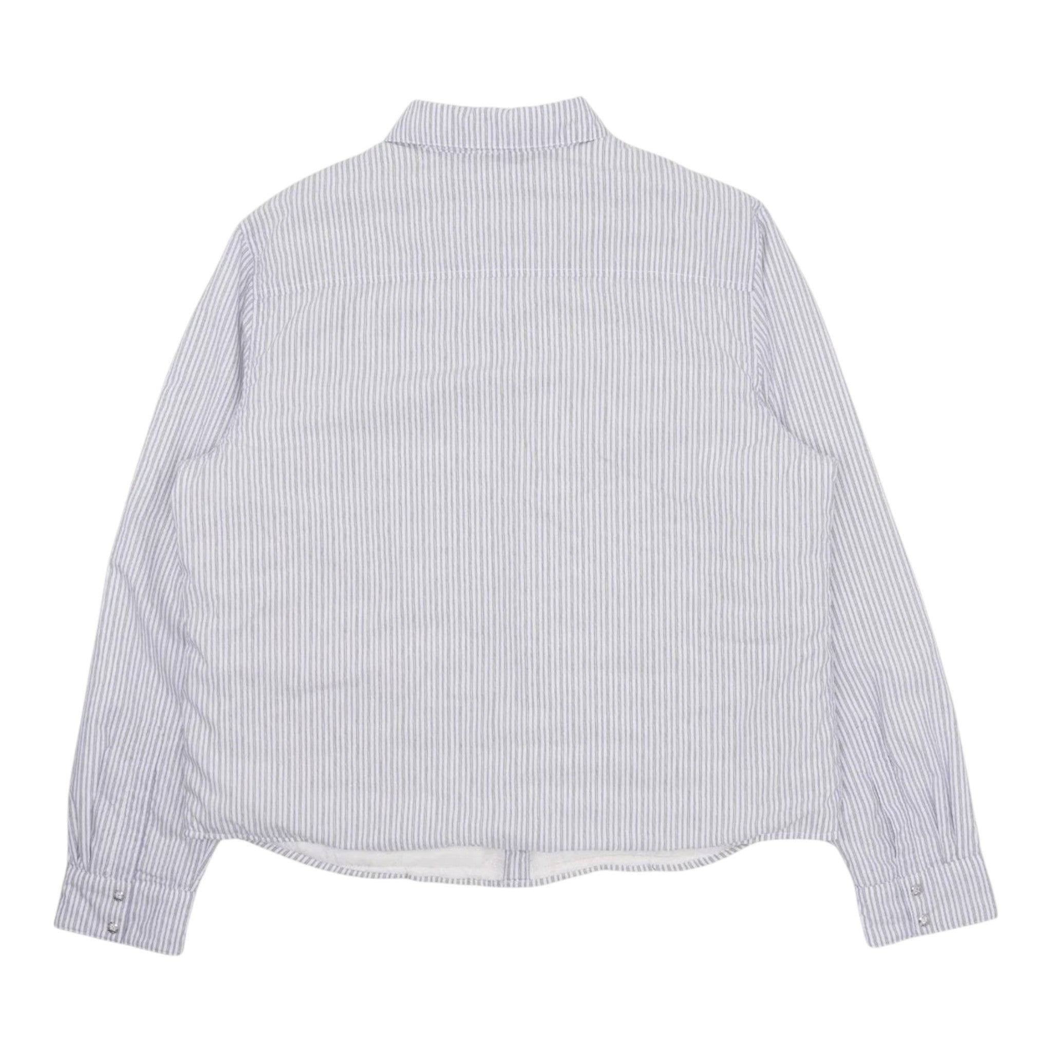 Chrome Hearts Striped Insulated Shirt Jacket