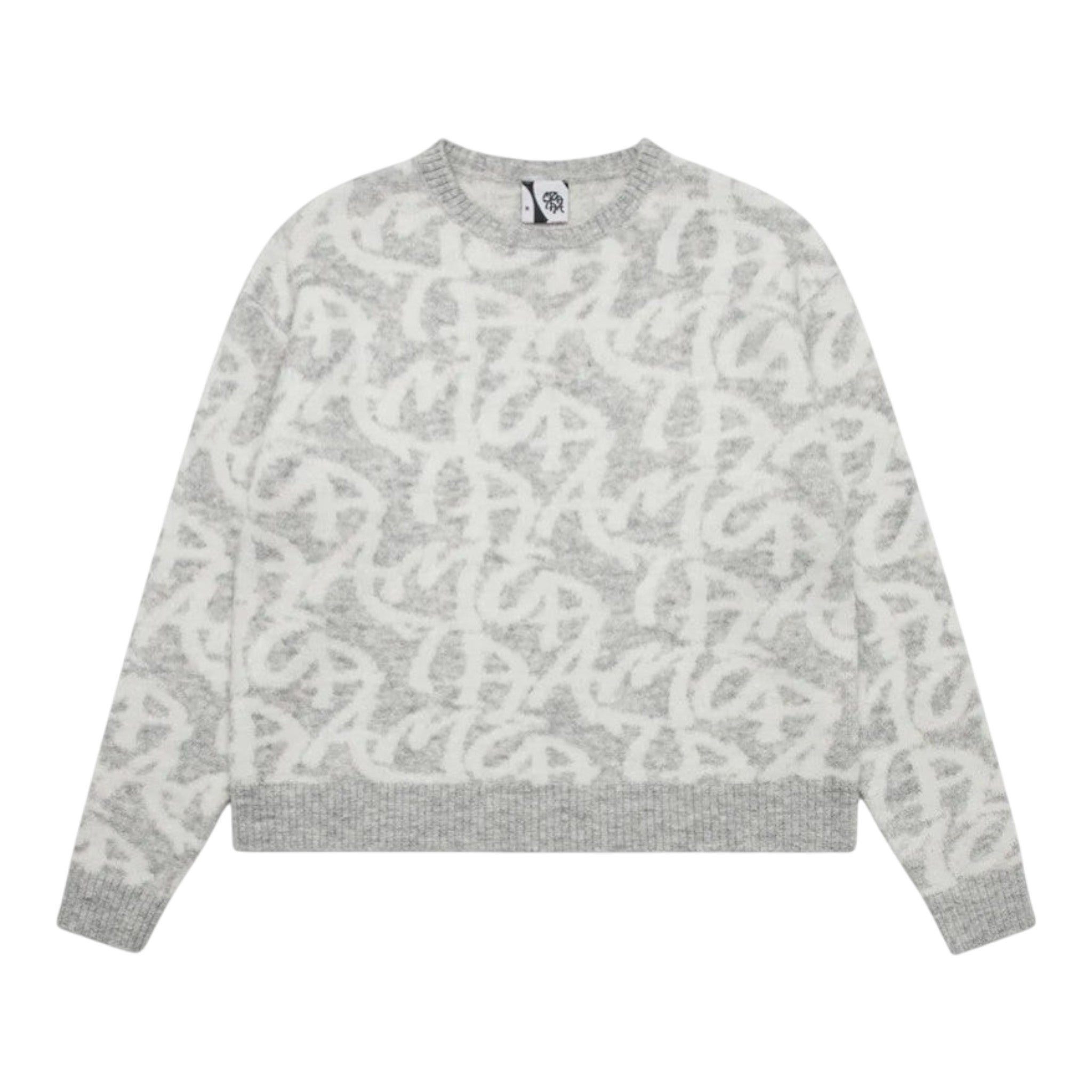 OFFCODE ARCHIVE USA Men's All Over Alpaca Sweatshirt Grey