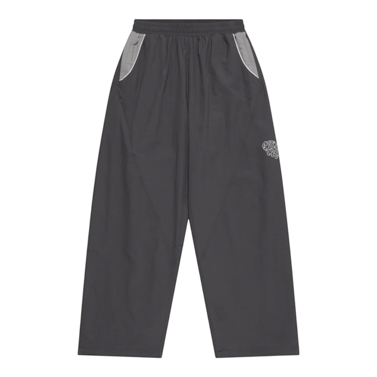 OFFCODE ARCHIVE USA Nylon Track Pants 2-Tone Grey