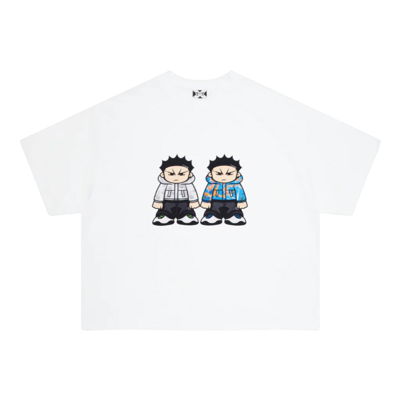 OFFCODE ARCHIVE USA Men's Mascot Tee Patchwork Koi