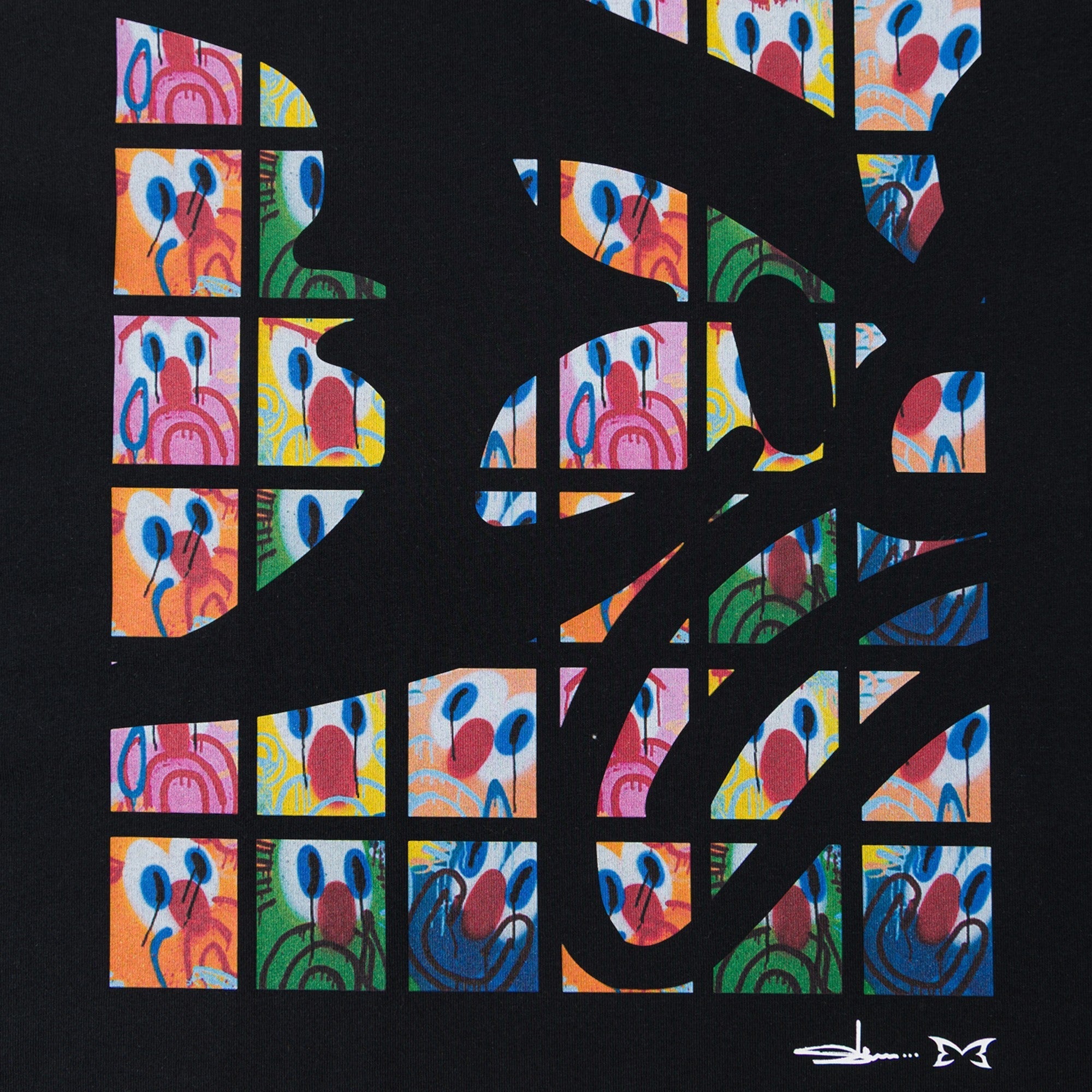 OFFCODE ARCHIVE USA Men's MERTRA x Slawn Tee Black