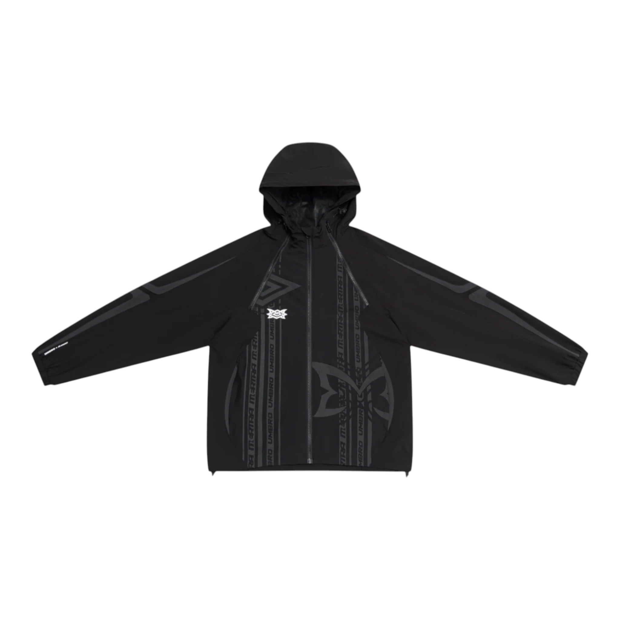 OFFCODE ARCHIVE USA Men's MERTRA x Umbro Technical Jacket Black Blue