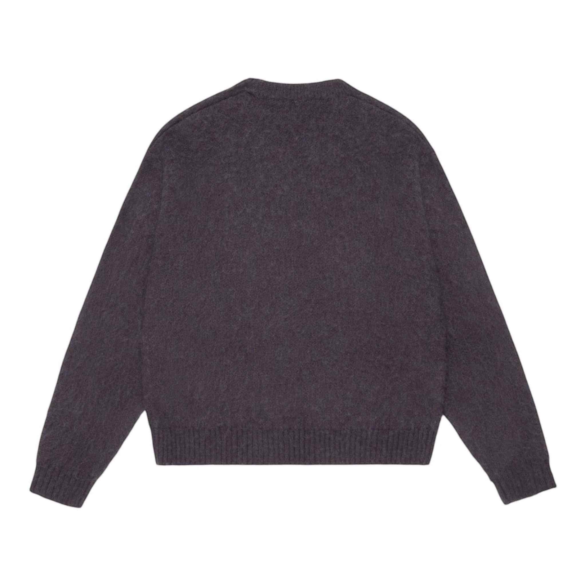 Shaggy Mohair Knit (Charcoal)