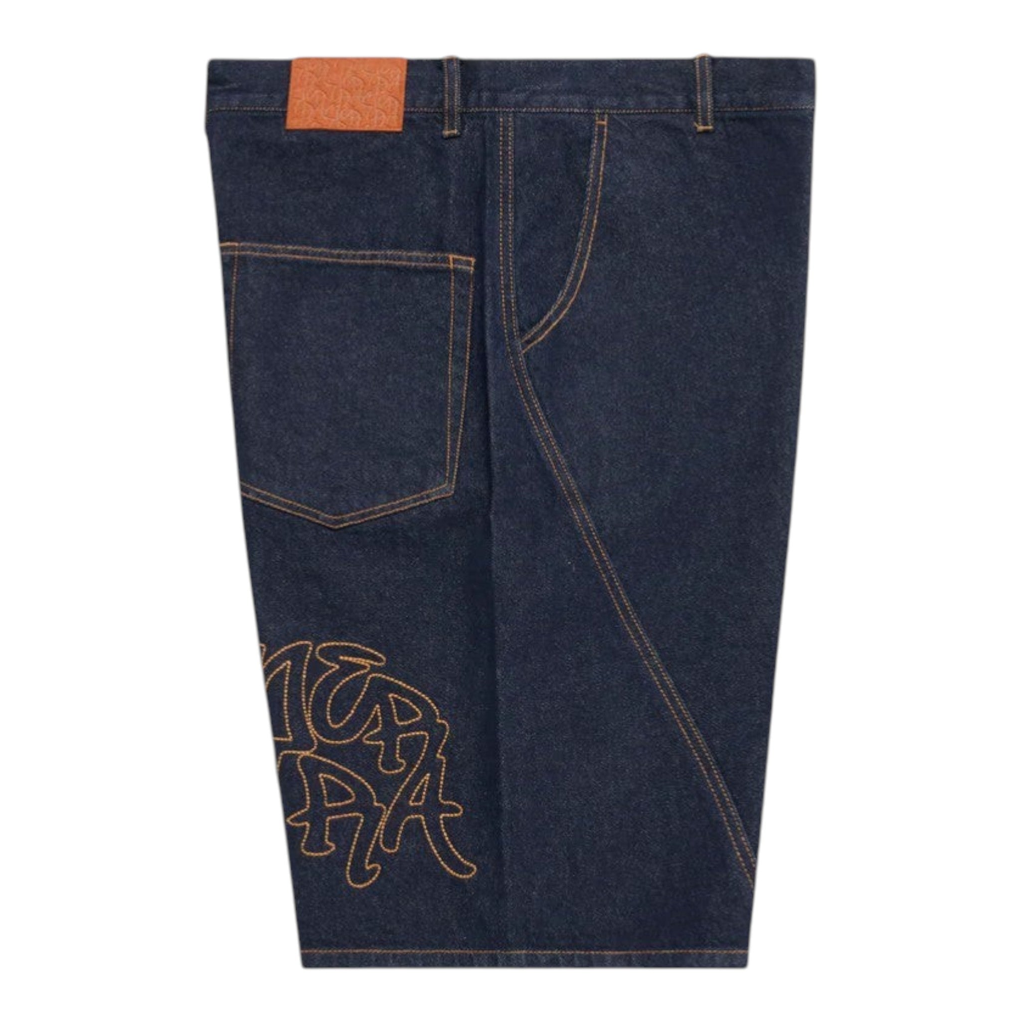 OFFCODE ARCHIVE USA Men's Navy Blue Denim Shorts