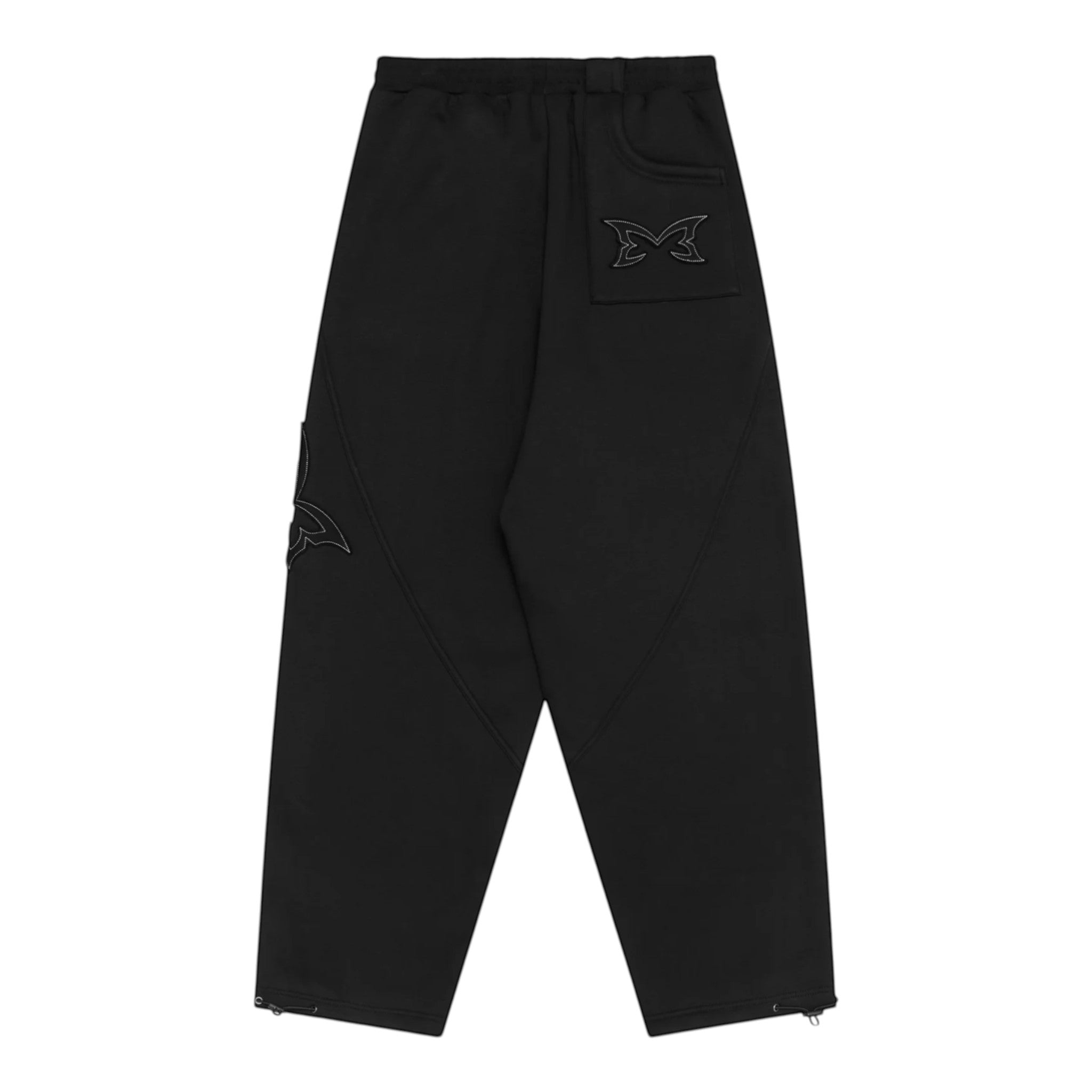 Reverse Bigstep Joggers (Black)