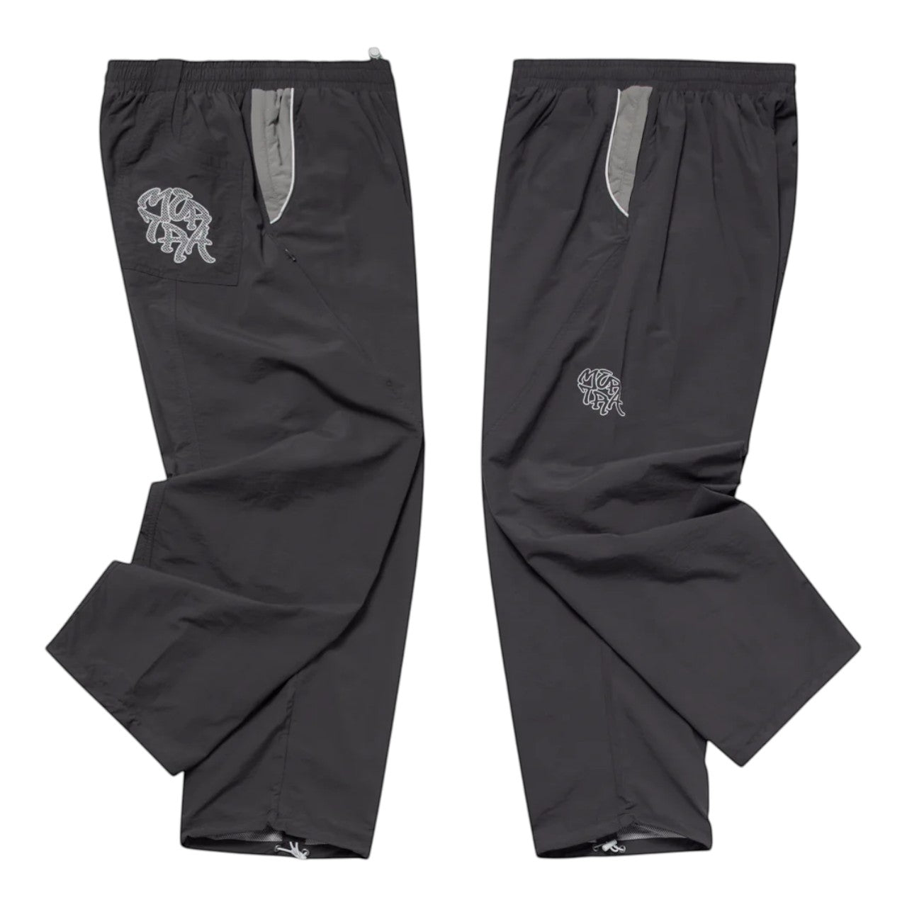 OFFCODE ARCHIVE USA Nylon Track Pants 2-Tone Grey