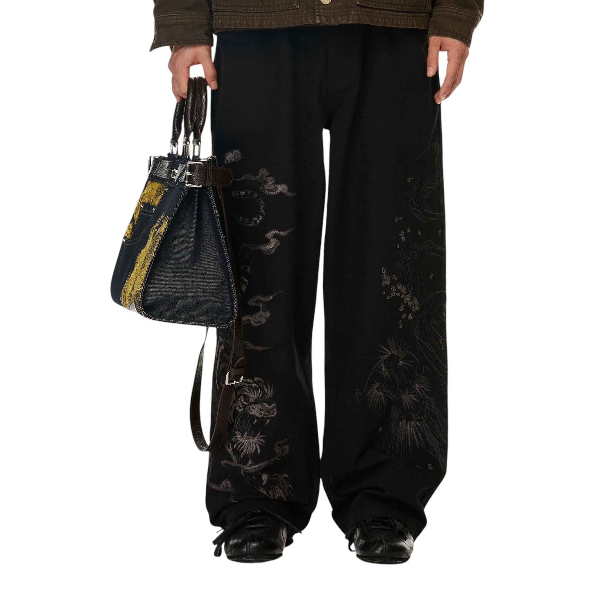 OFFCODE ARCHIVE USA Yakuza V2 Handbag Black