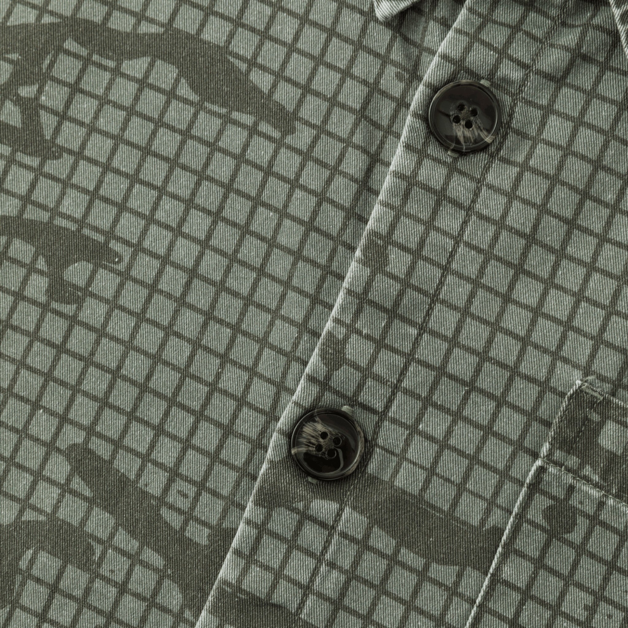 OFFCODE ARCHIVE USA Men's Grid Camo Shirt