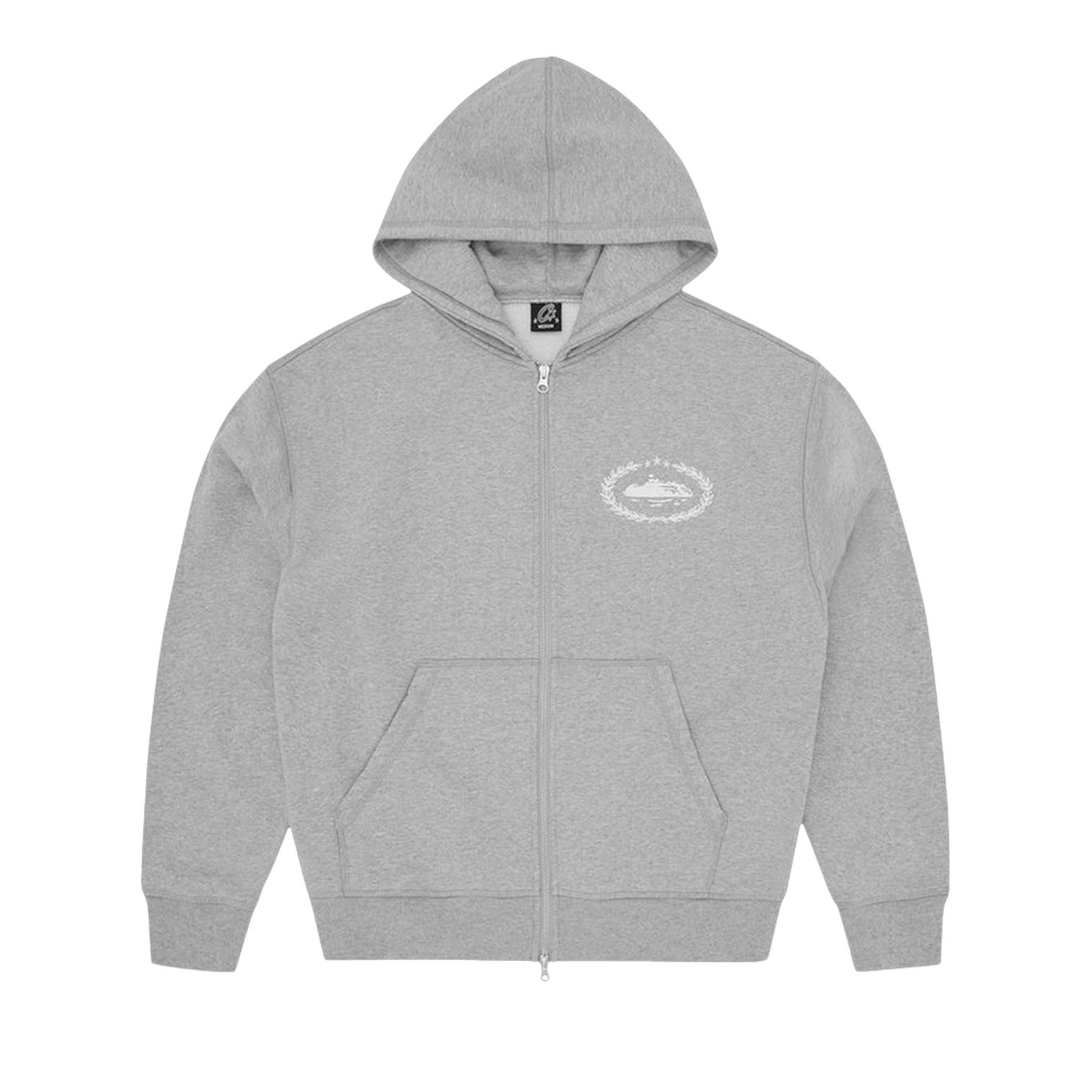 Men's Superior Royale Zip Hoodie Grey