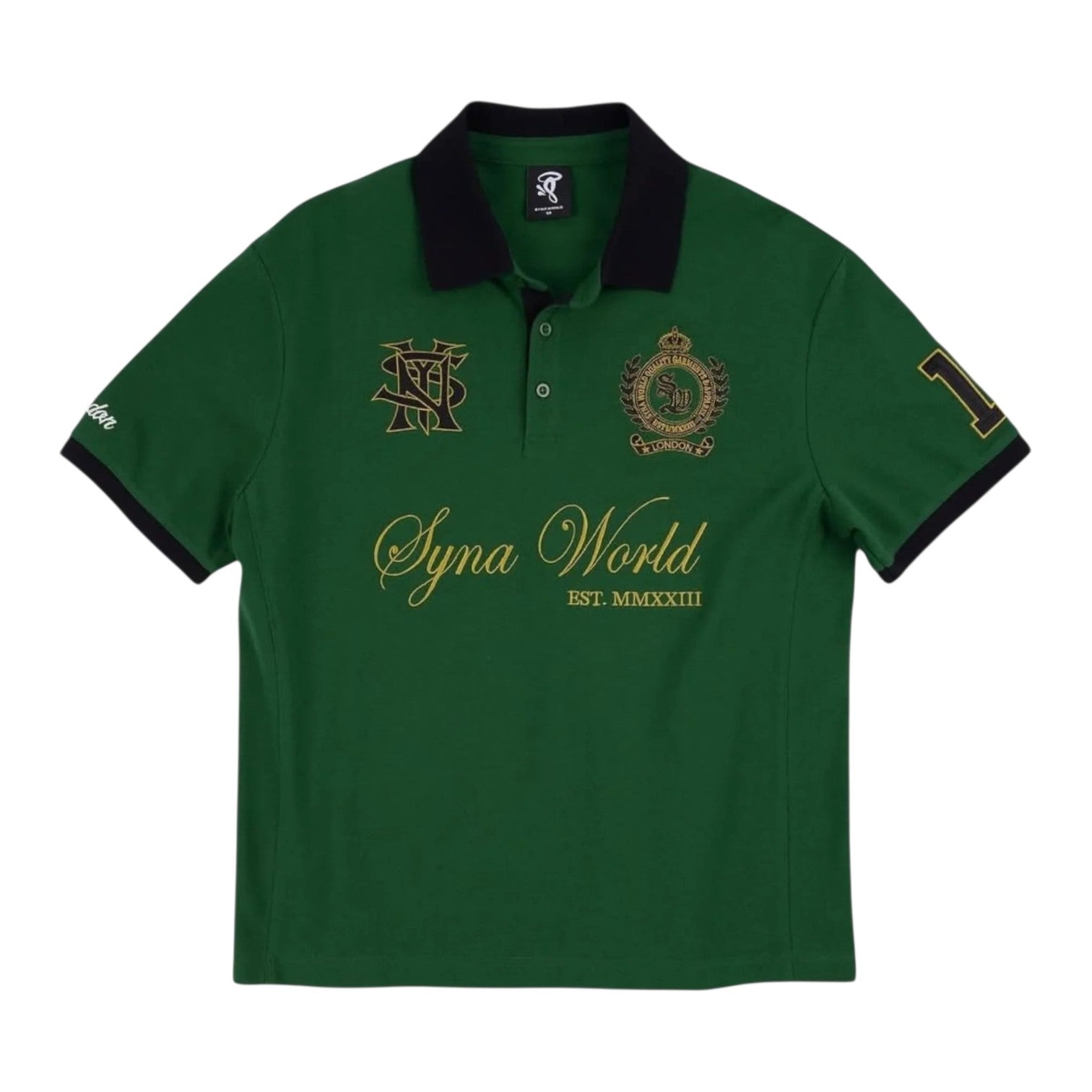 OFFCODE ARCHIVE USA Men's Syna World Skl of Syn Polo Green