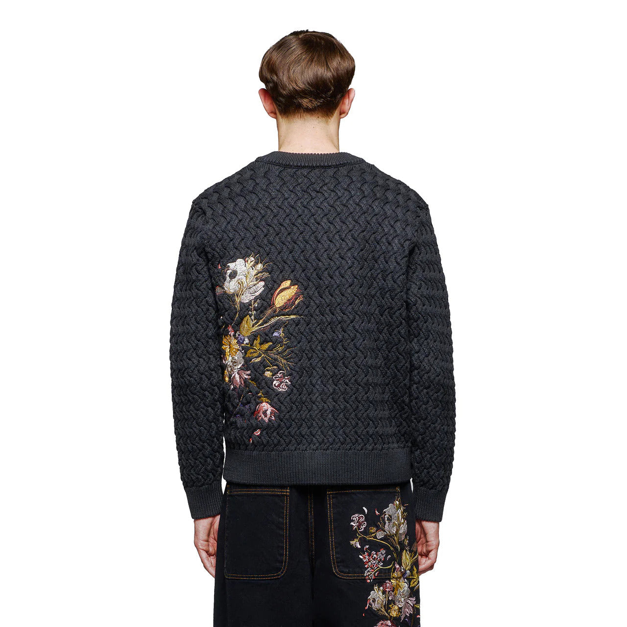 OFFCODE ARCHIVE USA Men's Garden of Eden Cardigan Anthracite