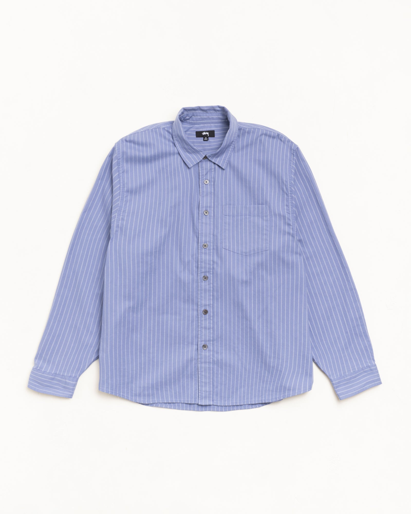 Stussy Men's Oxford Shirt Blue Stripe