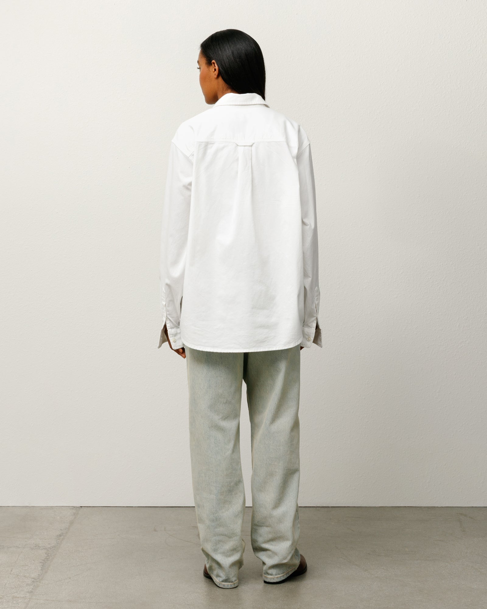 Stussy Men's Oxford Shirt White