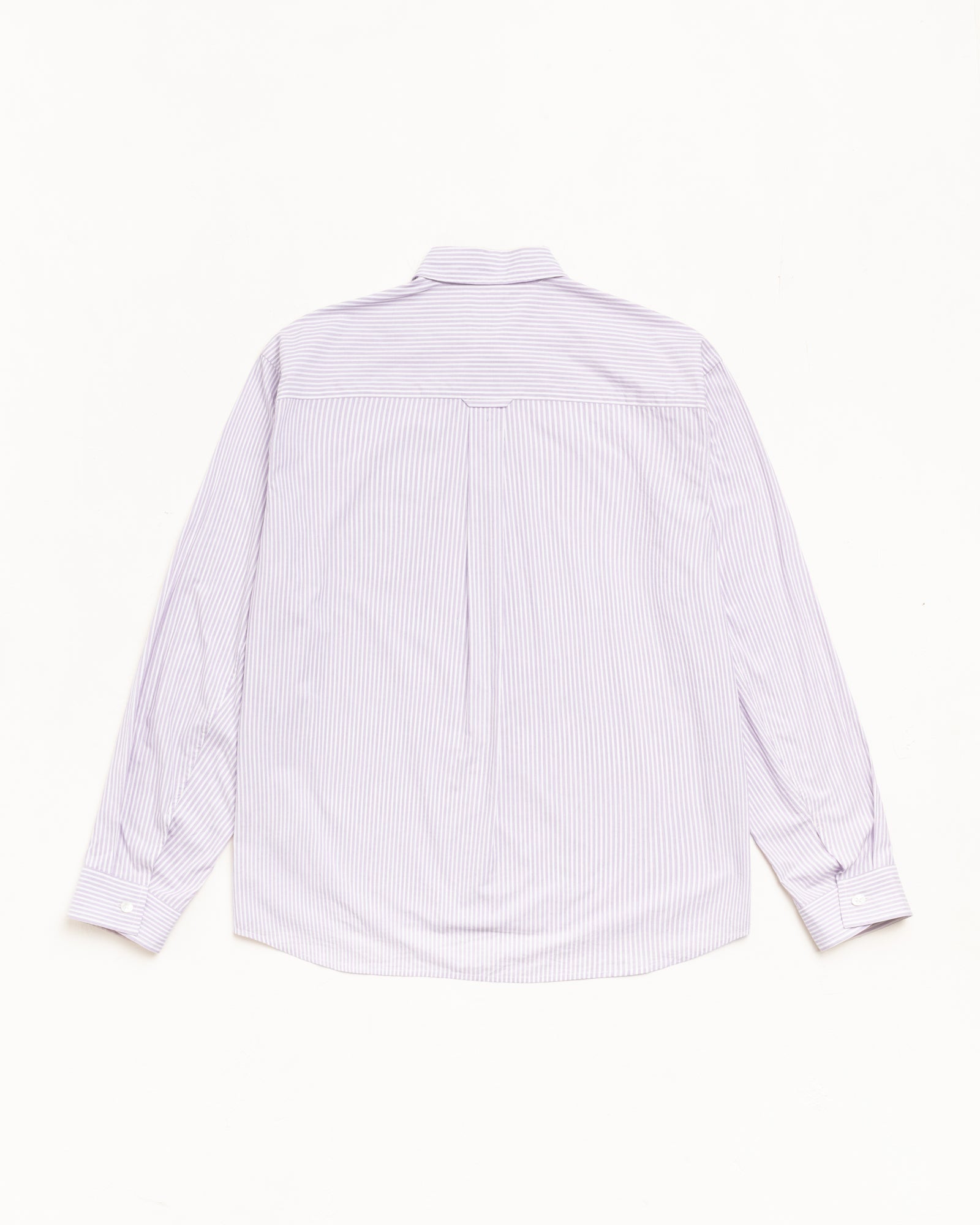 Stussy Men's Standard Shirt Purple Stripe