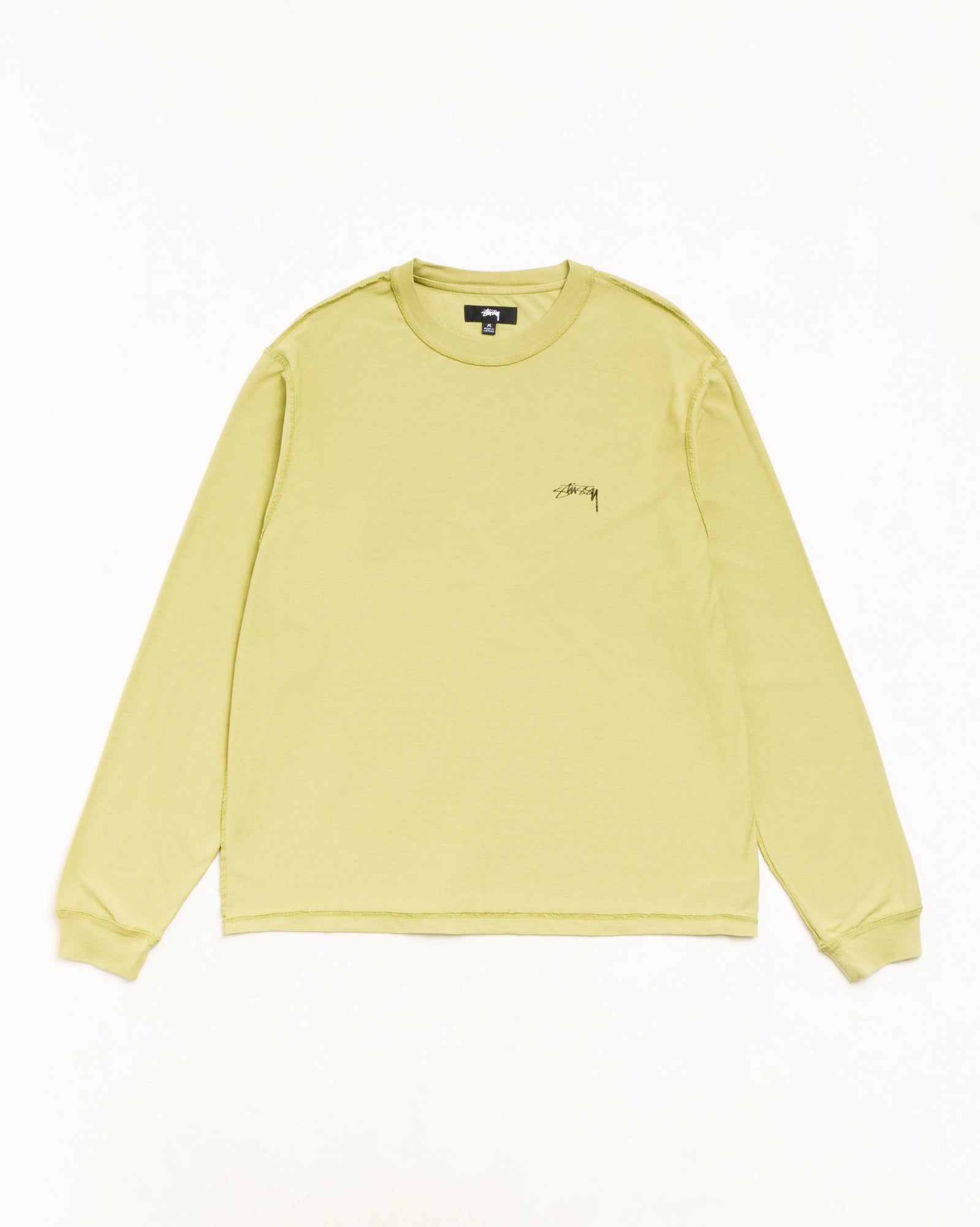 Stussy Men's Lazy LS Tee Moss