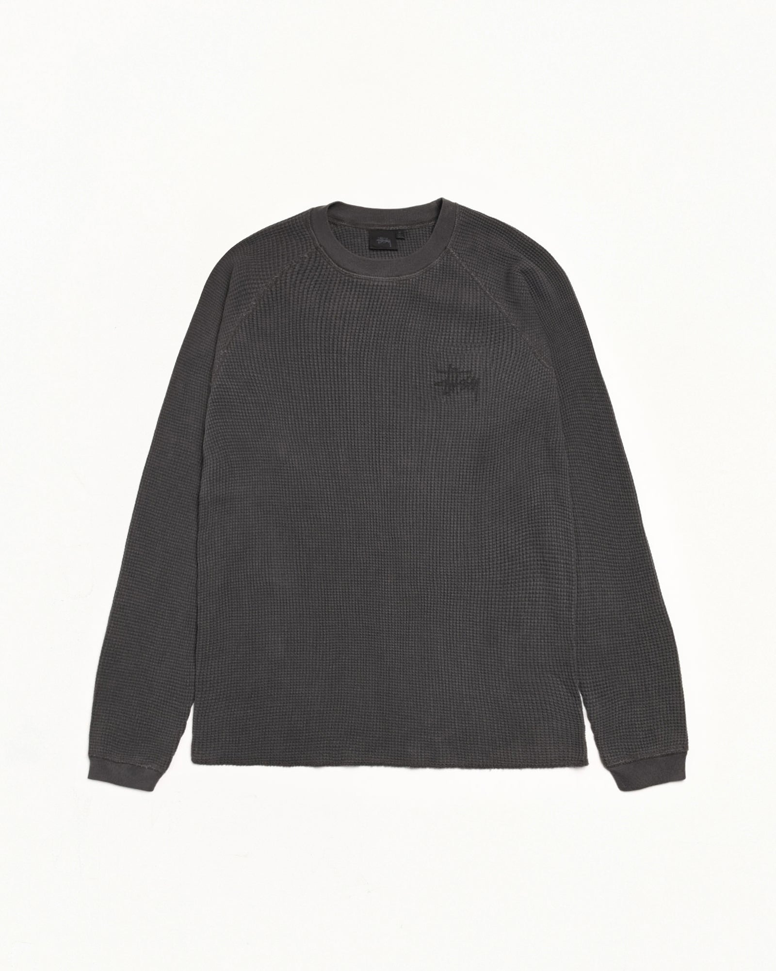 Stussy Men's Basic Thermal Washed Black