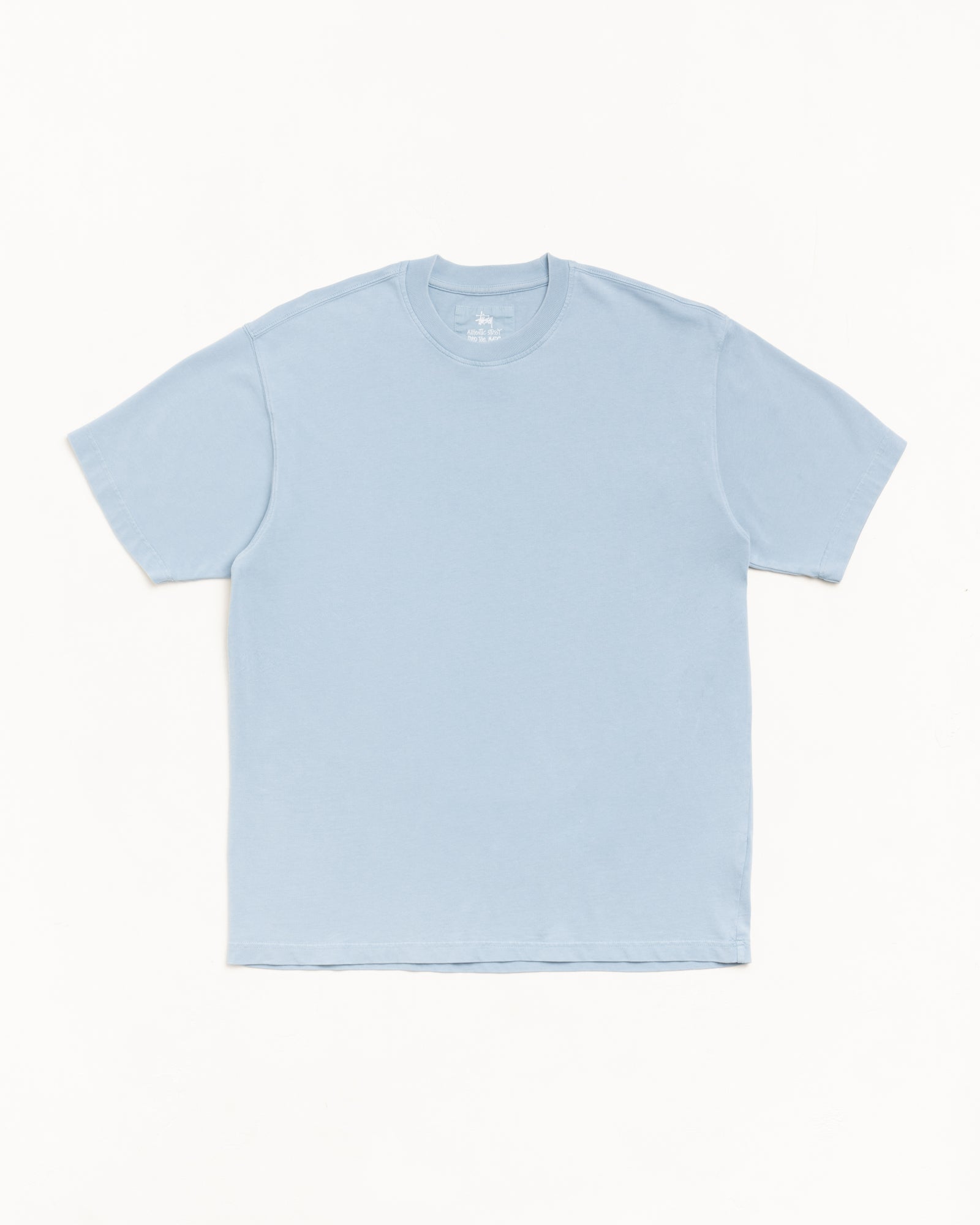 Stussy Men's Garment Dyed SS Tee Dust Blue