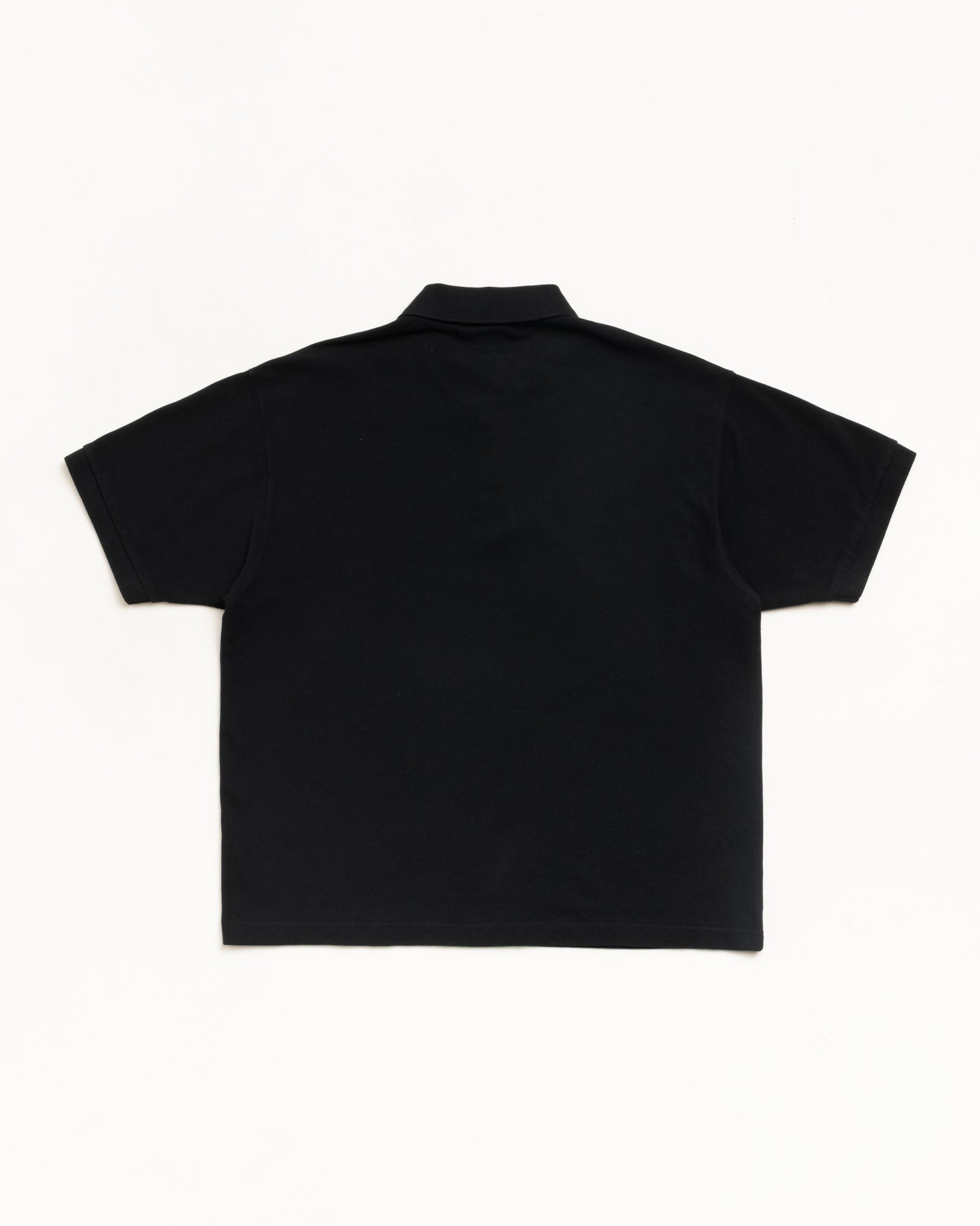 Stussy Unisex Classic Pique Polo Black